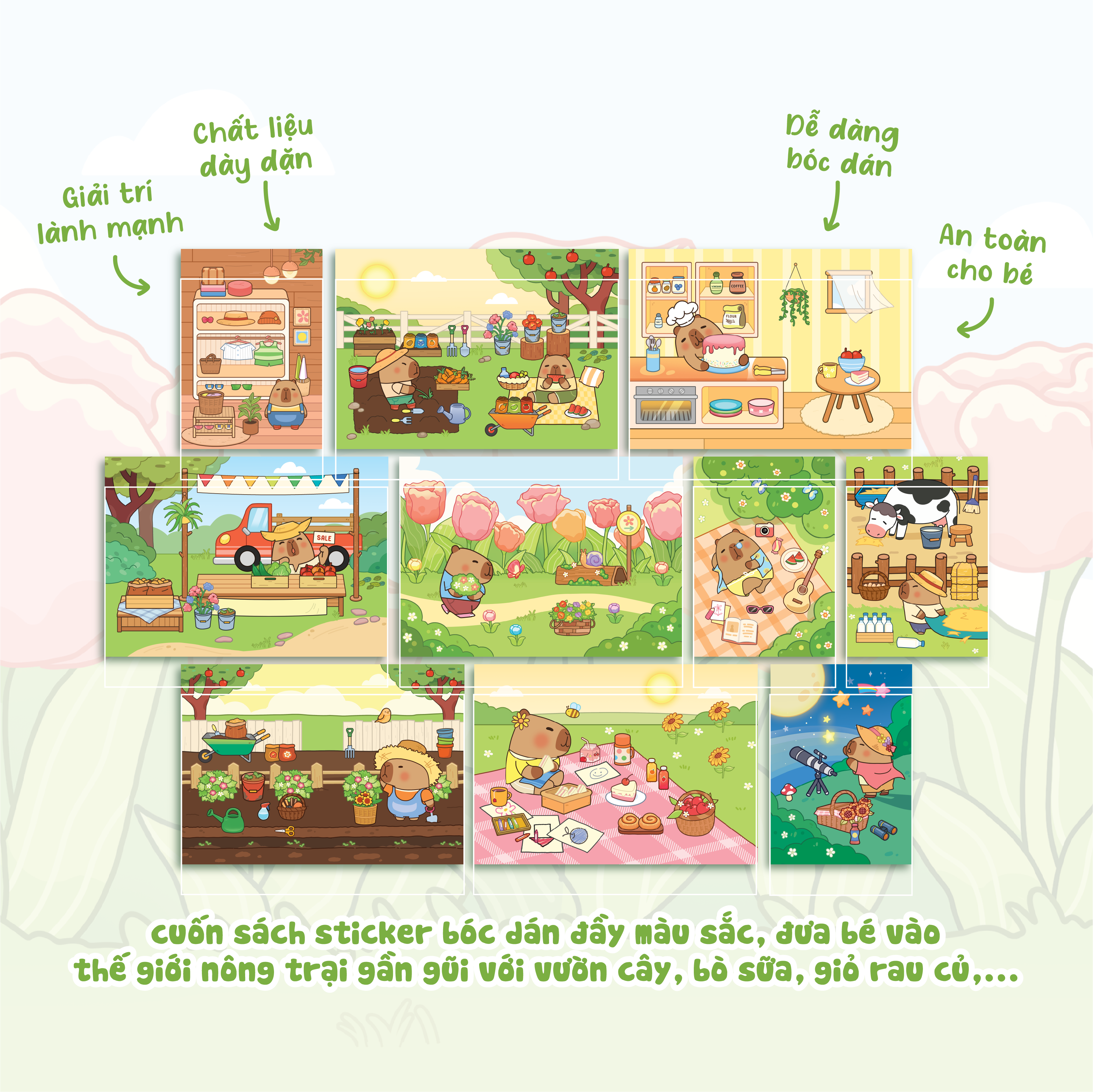 Capybara o nong trai Hon Ho - Ảnh 4