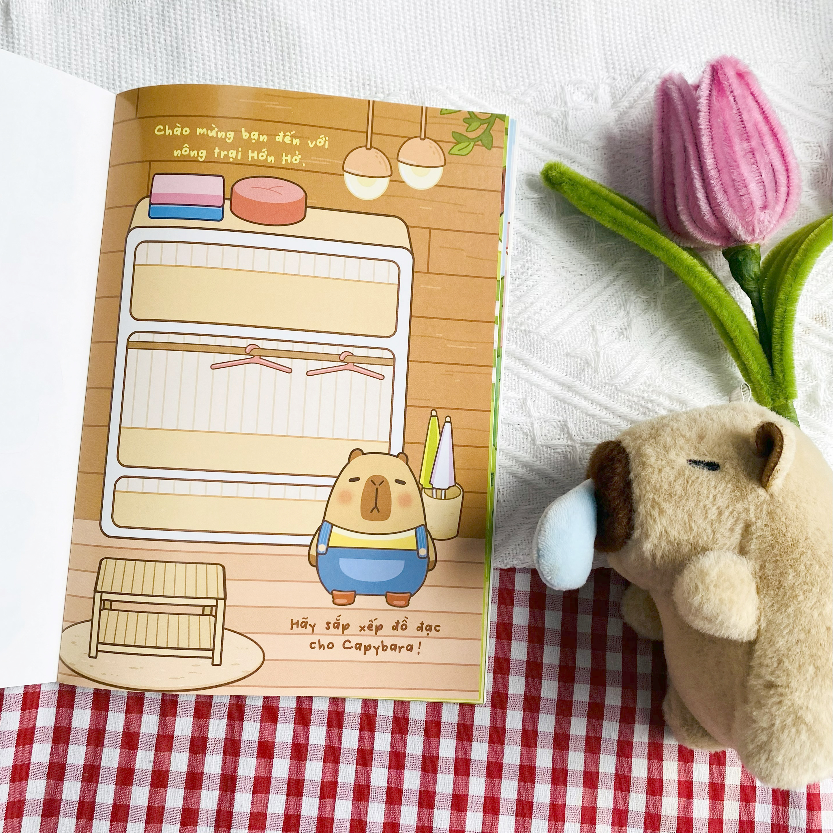 Capybara o nong trai Hon Ho - Ảnh 8