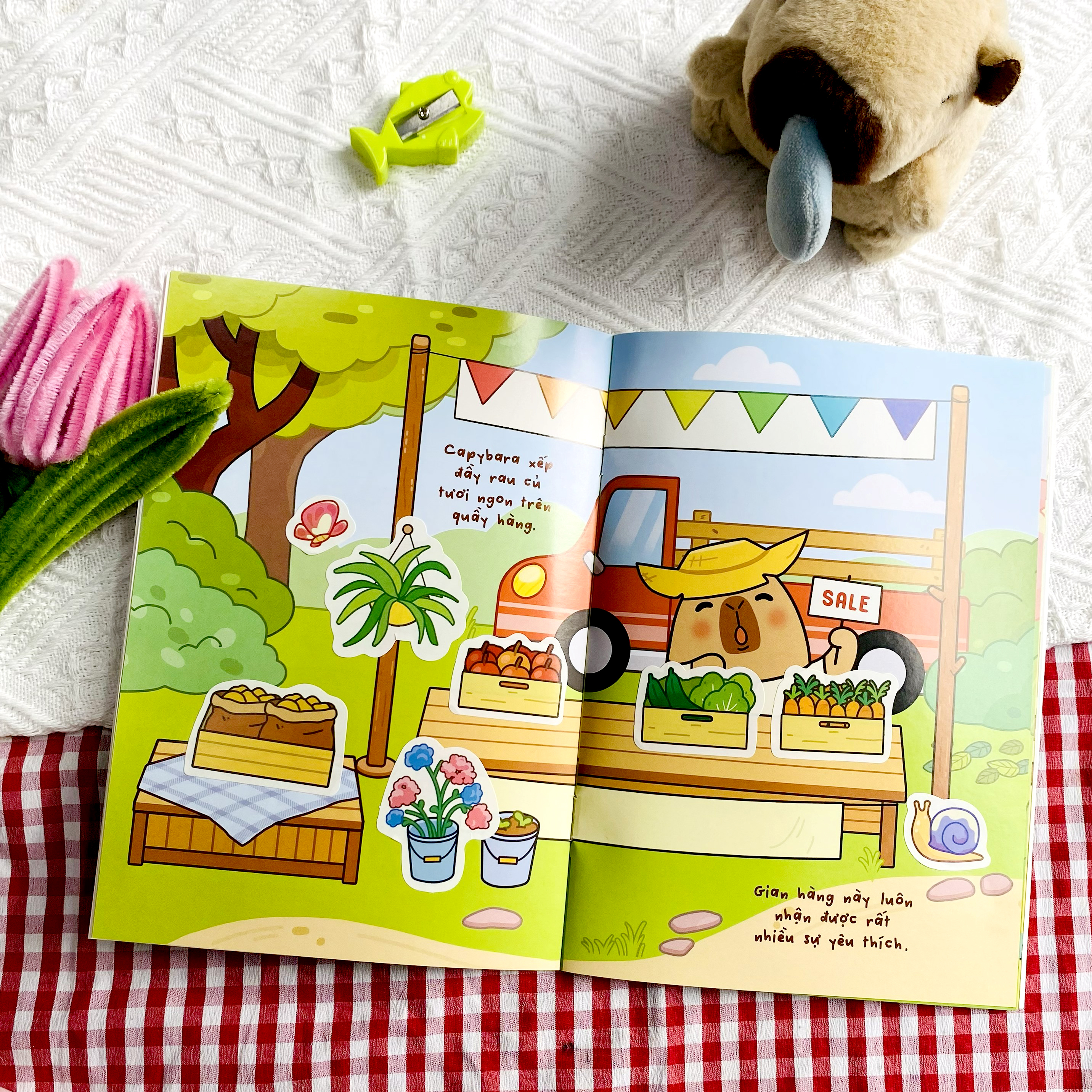 Capybara o nong trai Hon Ho - Ảnh 9