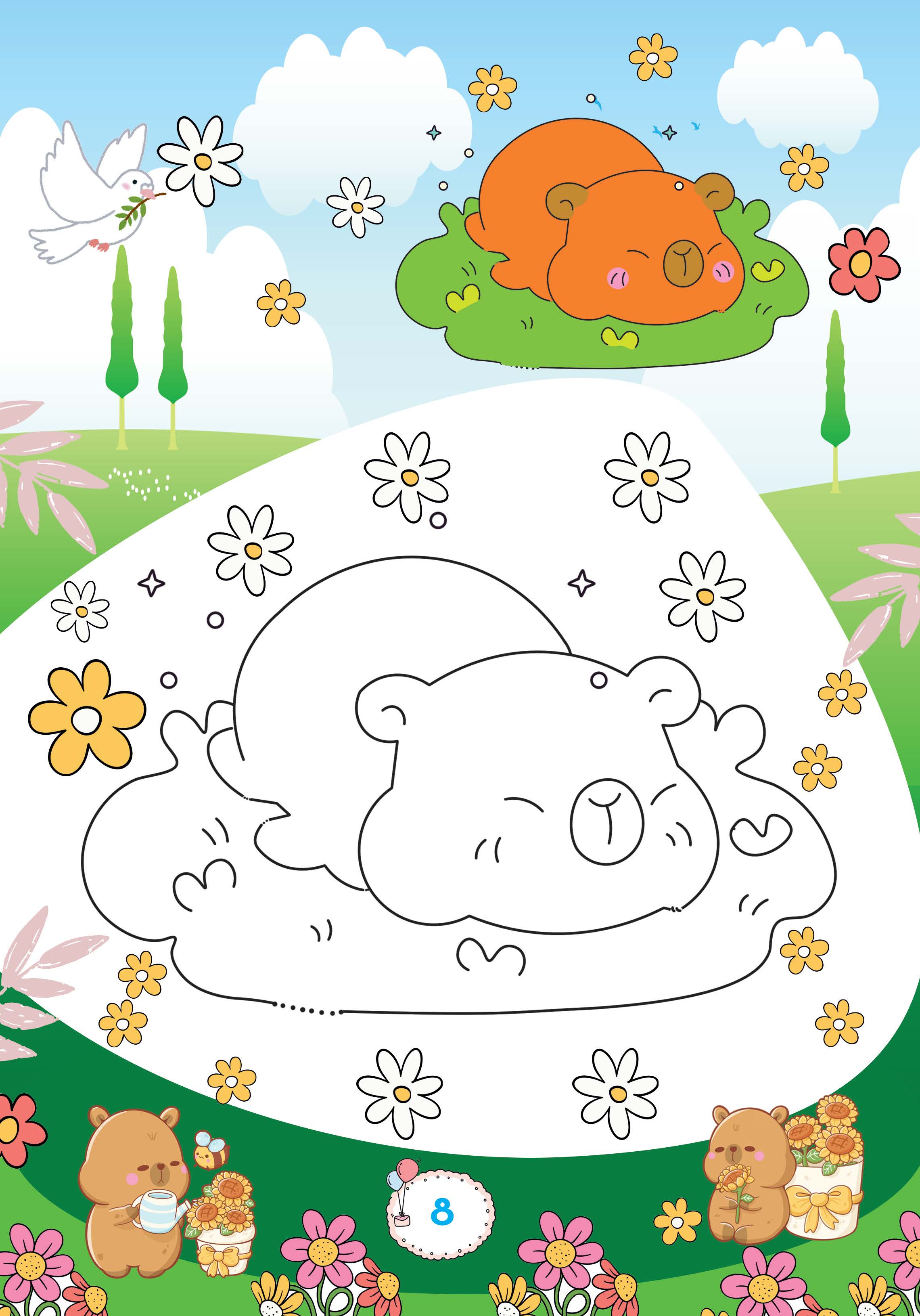 capybara thân thiện - Ảnh 10