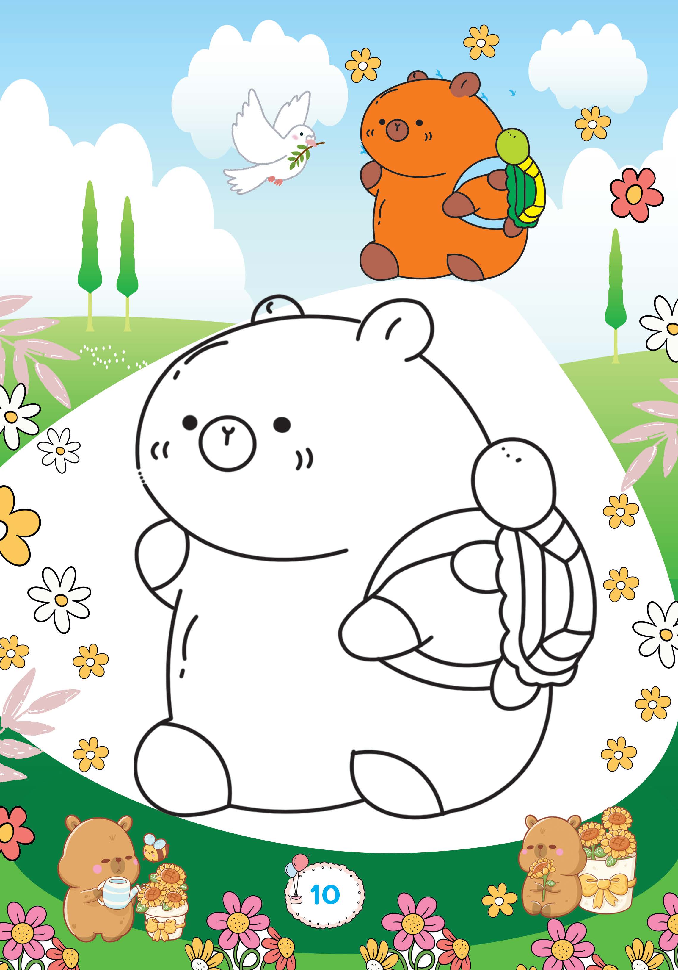 capybara thân thiện - Ảnh 12