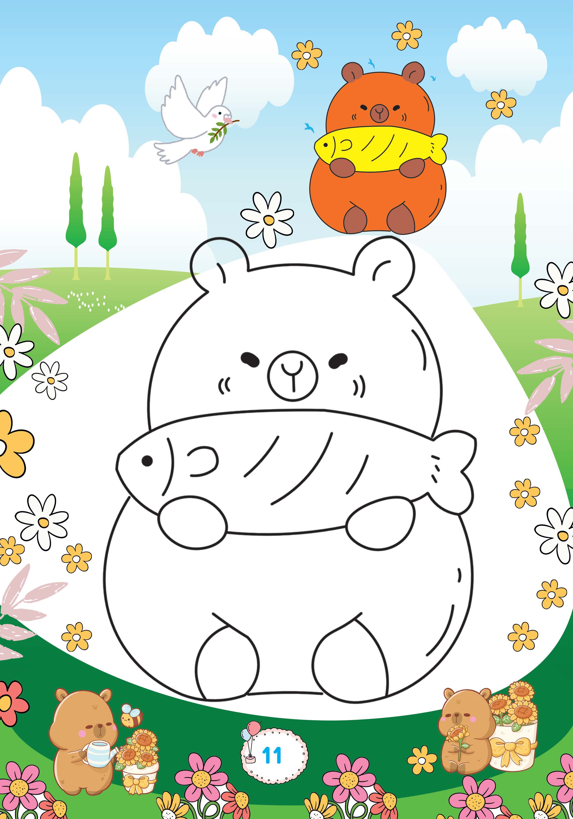 capybara thân thiện - Ảnh 13