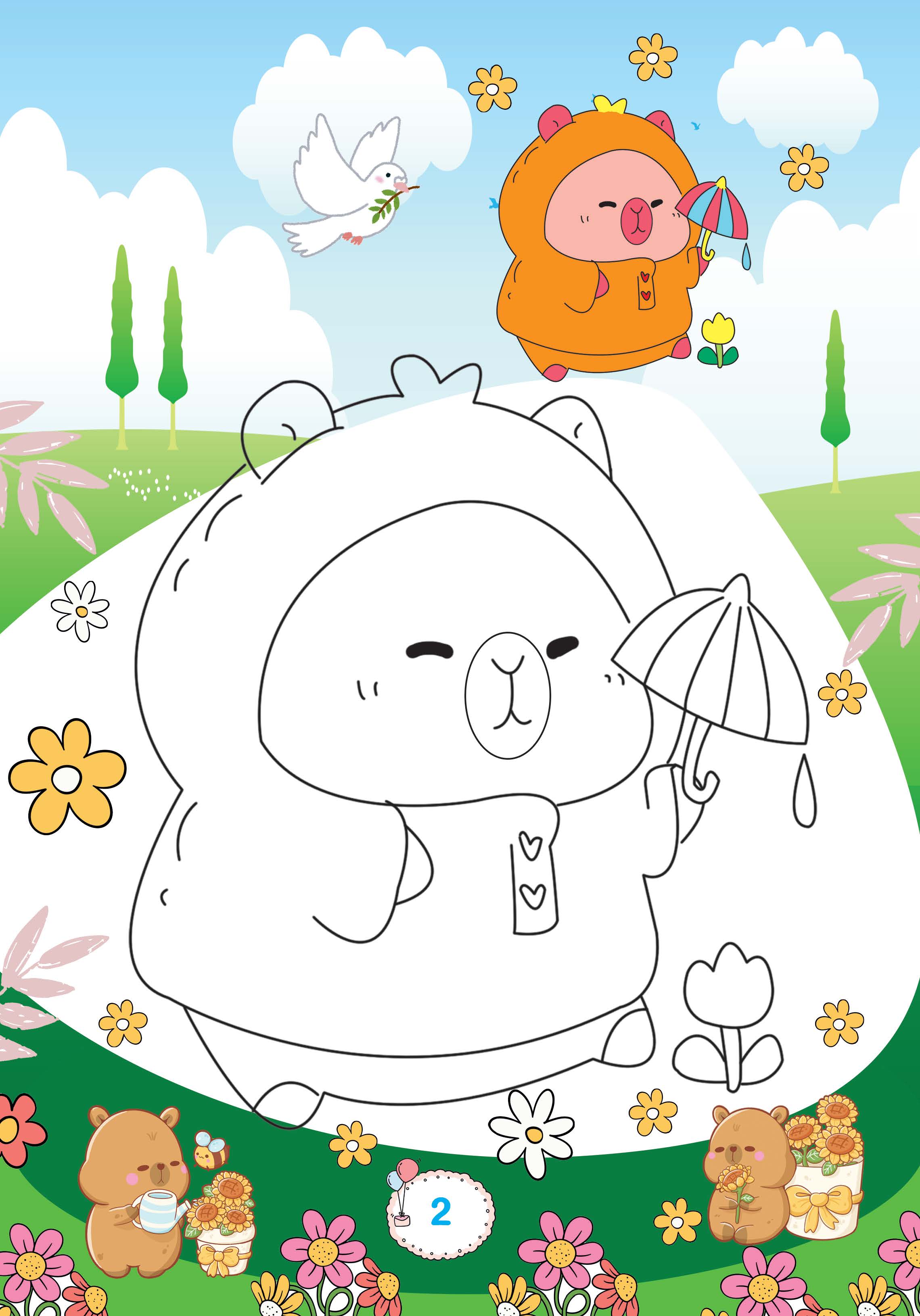 capybara thân thiện - Ảnh 4