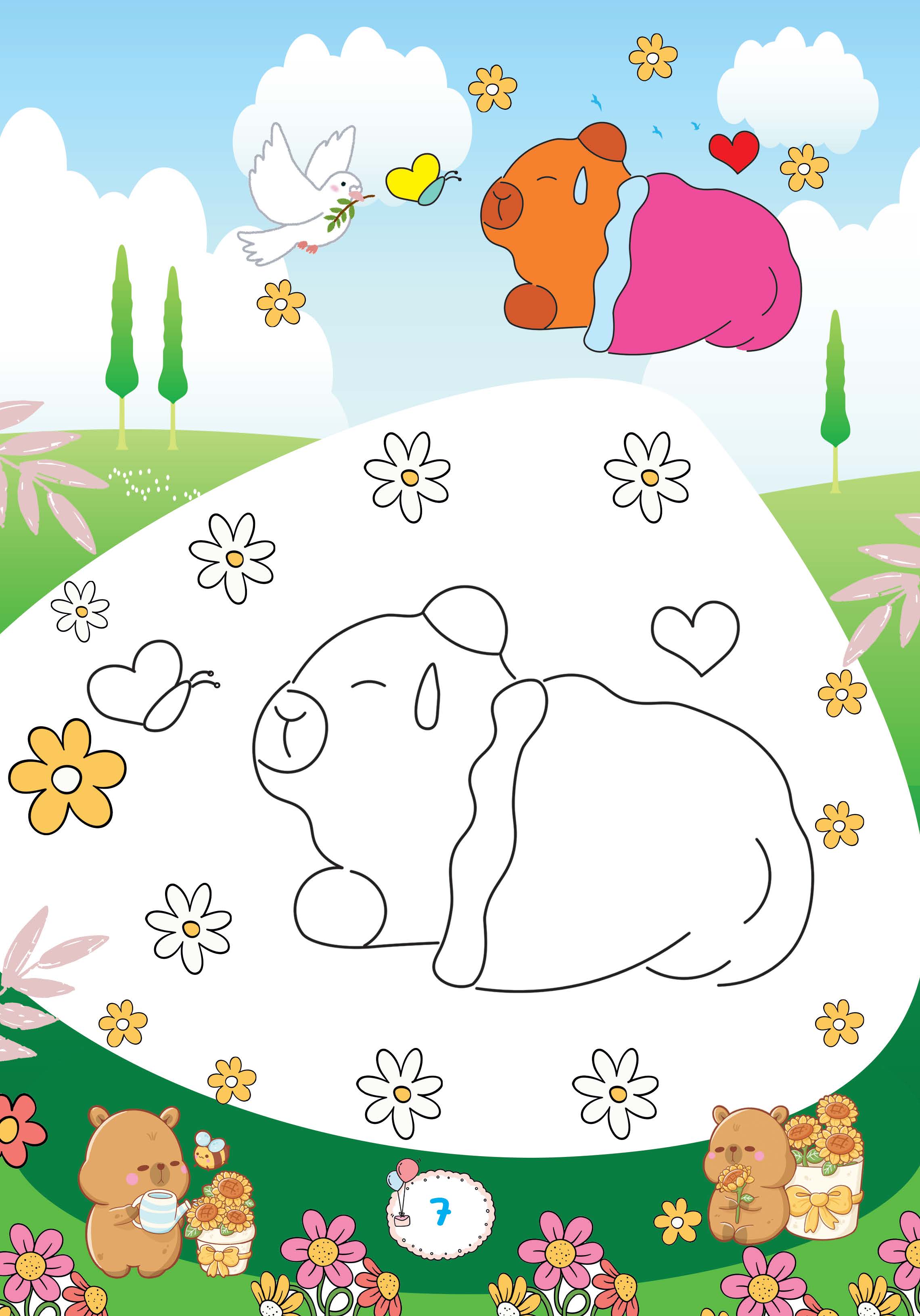 capybara thân thiện - Ảnh 9