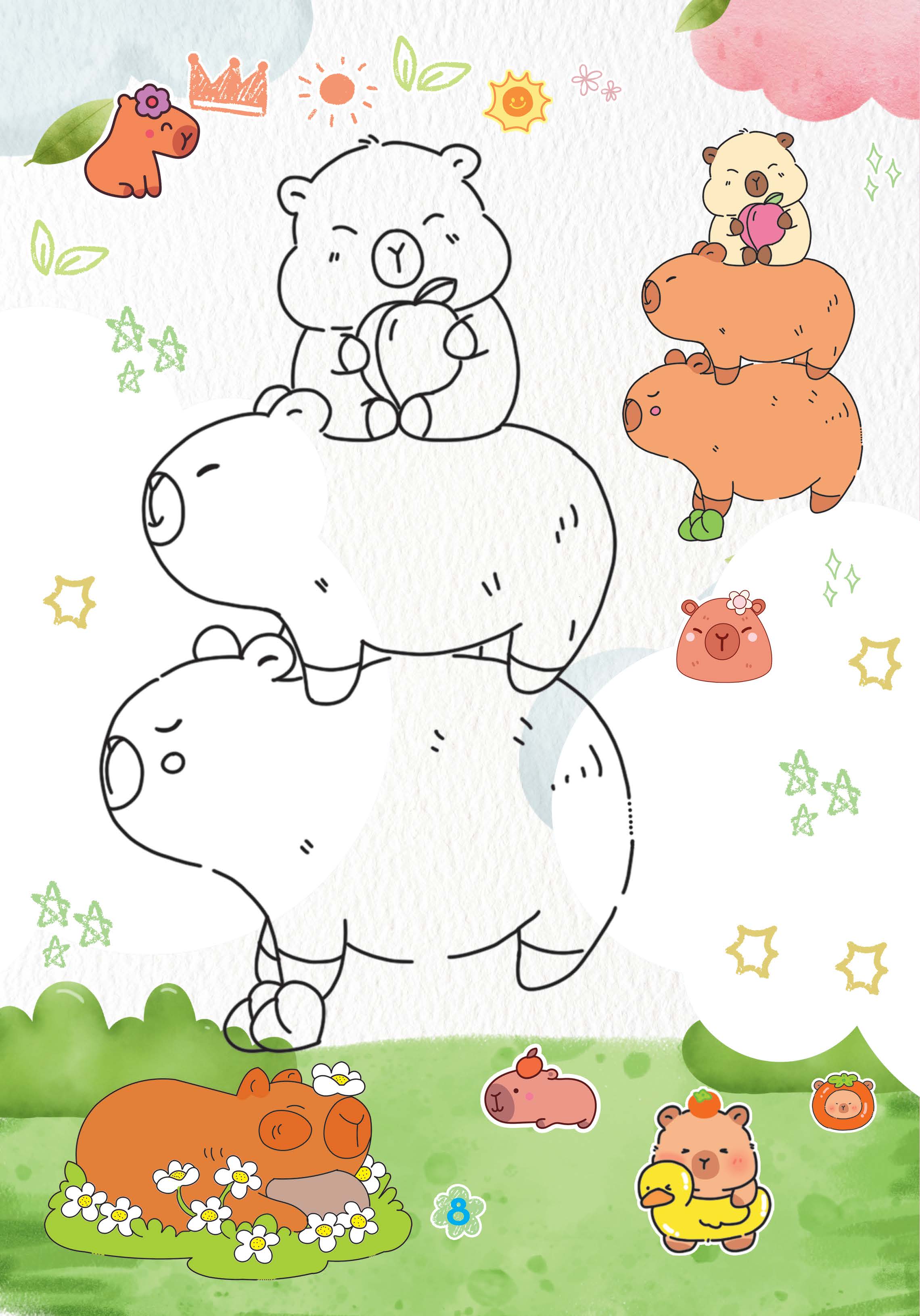 capybara thích suối nước nóng - Ảnh 10