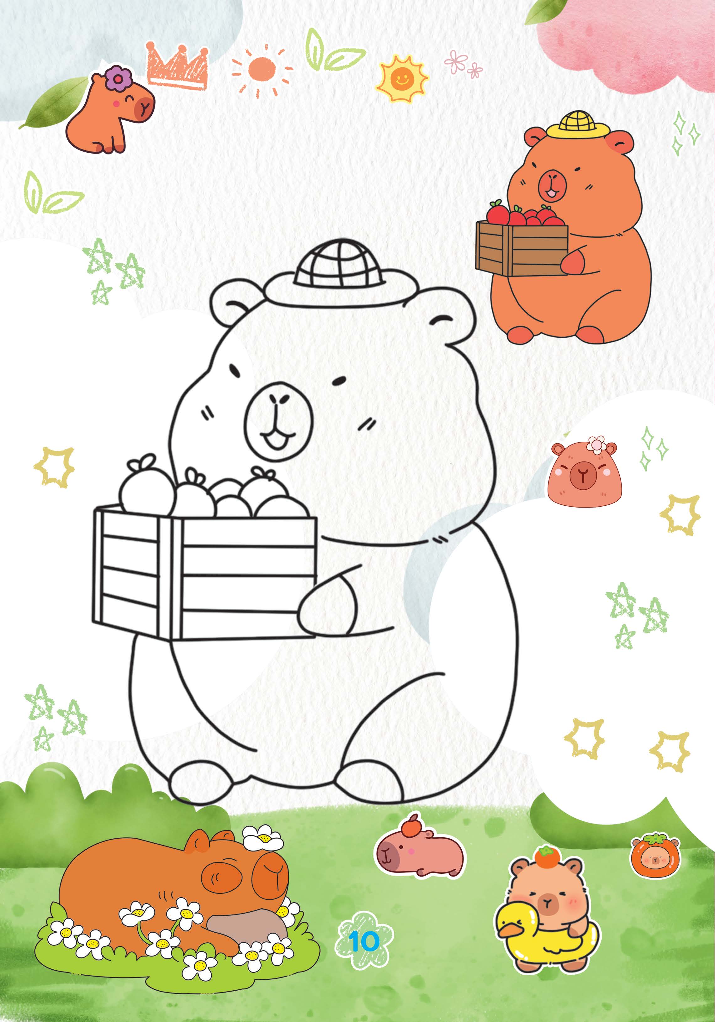 capybara thích suối nước nóng - Ảnh 12