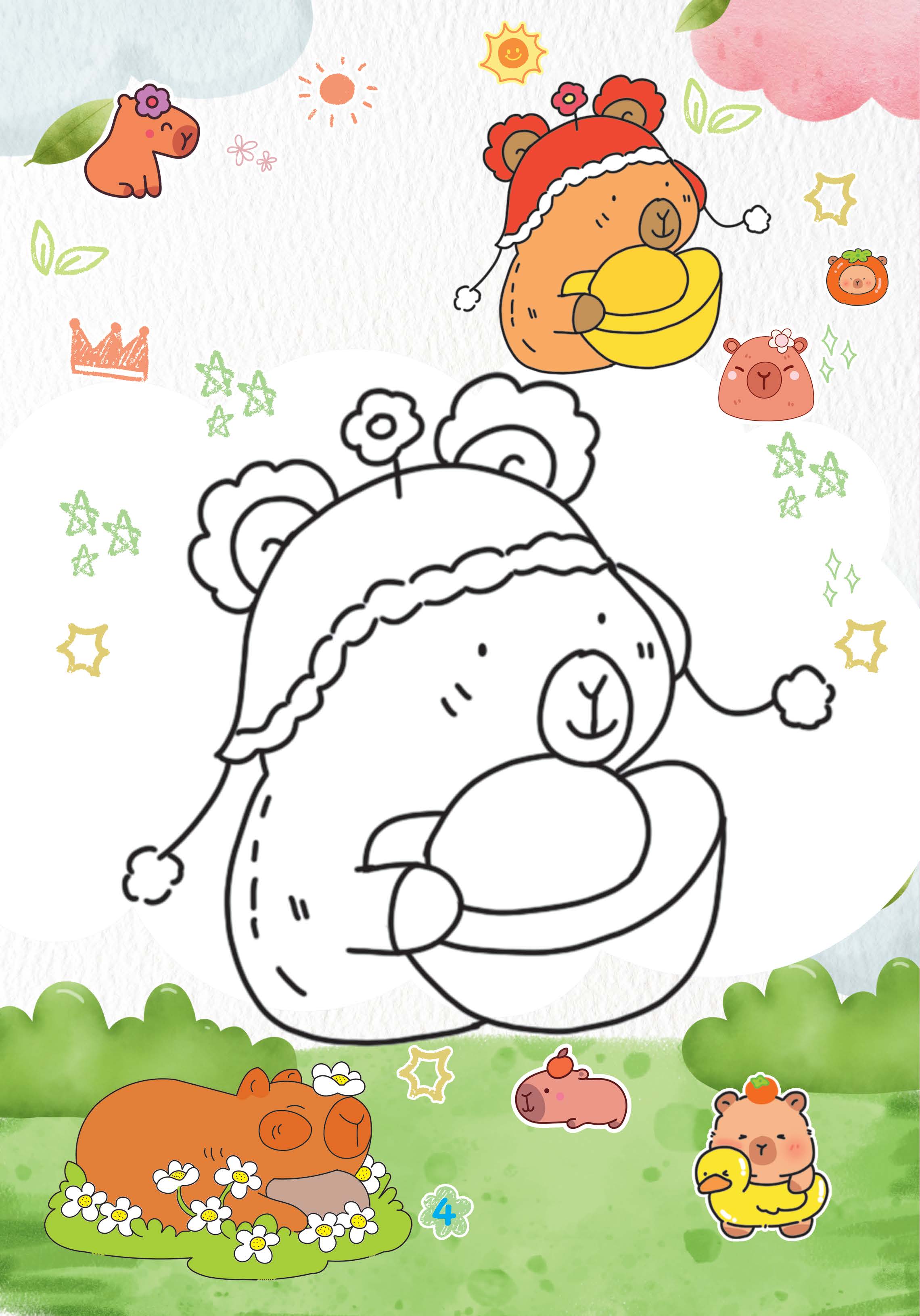 capybara thích suối nước nóng - Ảnh 6