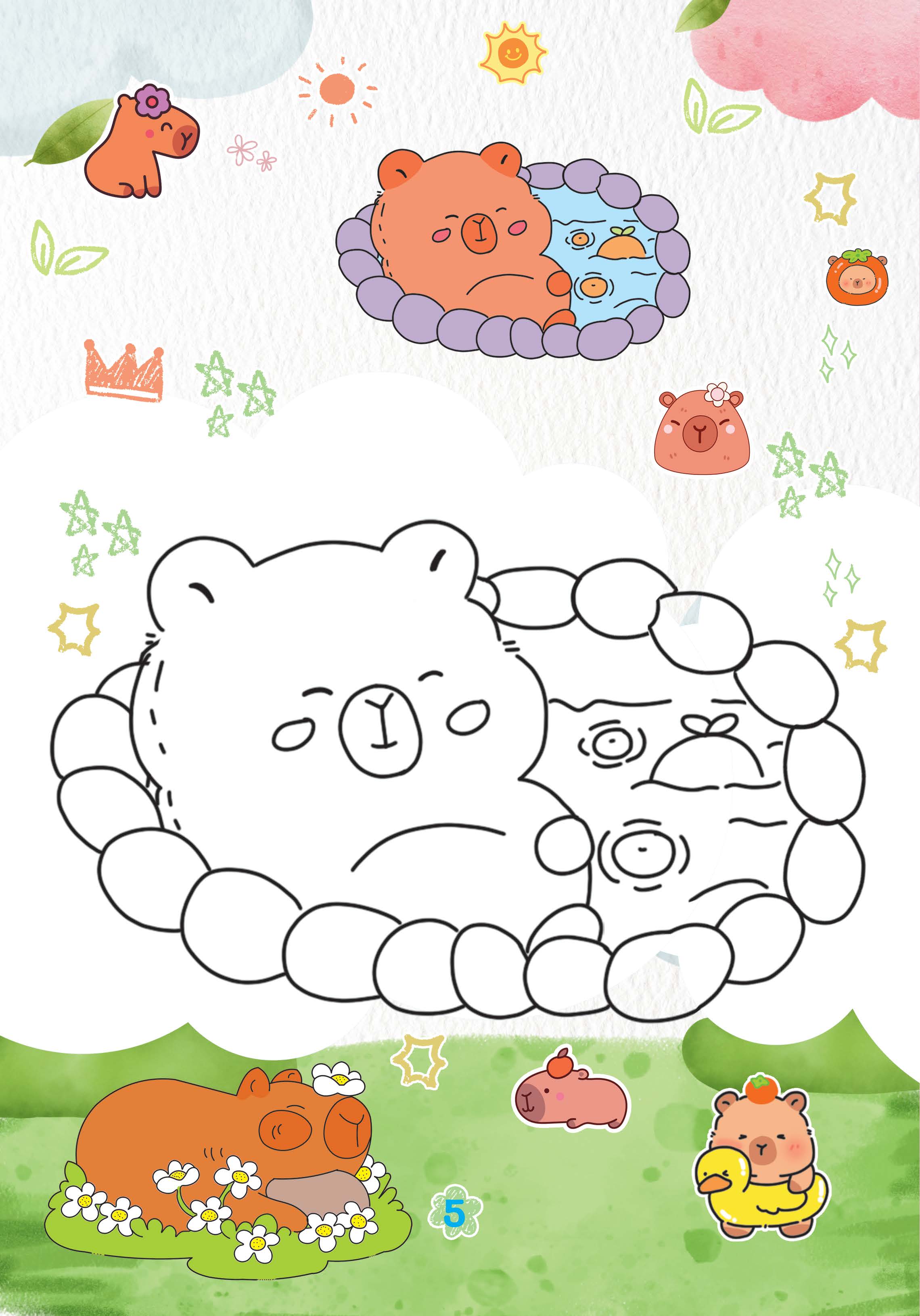 capybara thích suối nước nóng - Ảnh 7