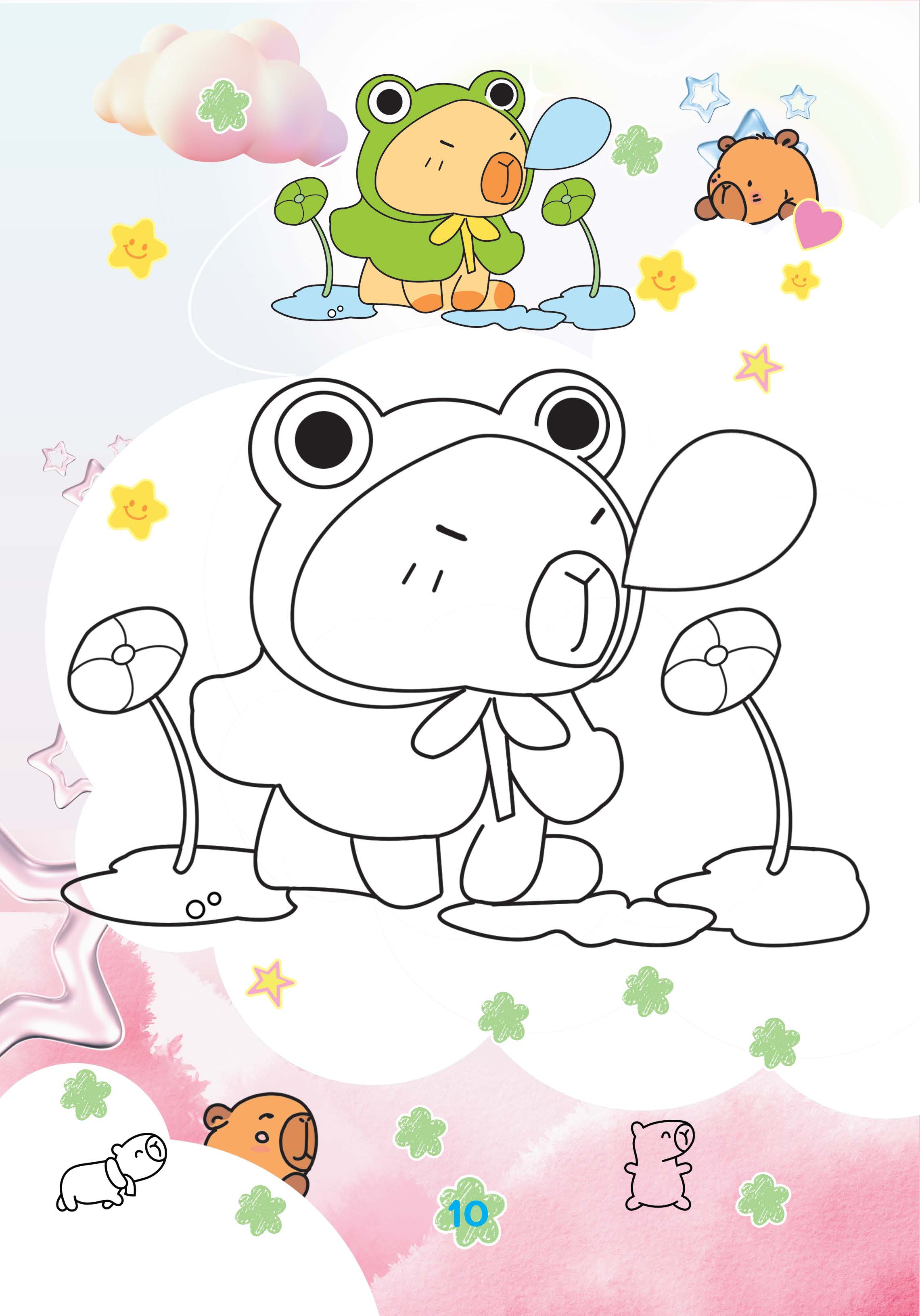 capybara thư giãn - Ảnh 12