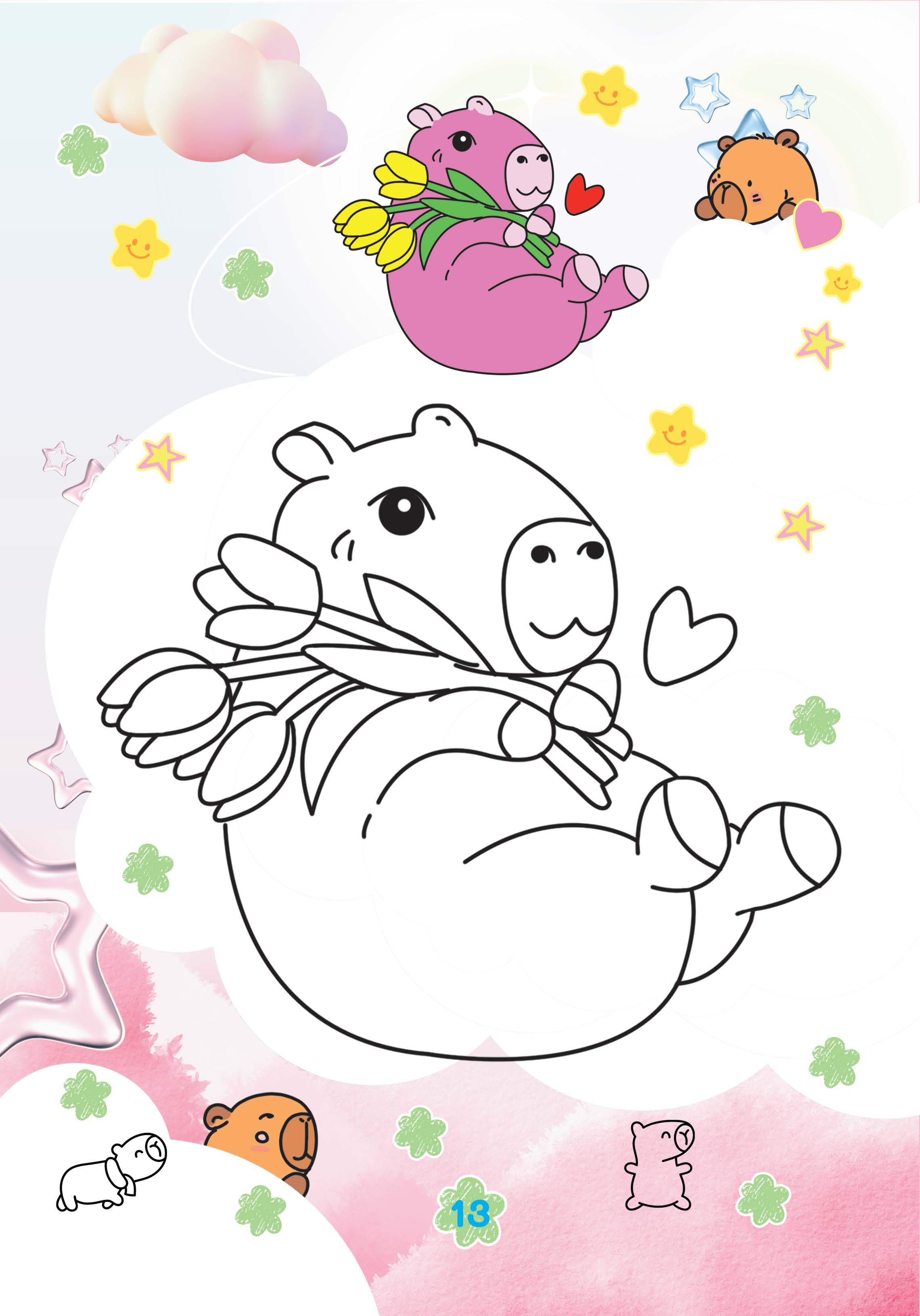 capybara thư giãn - Ảnh 15