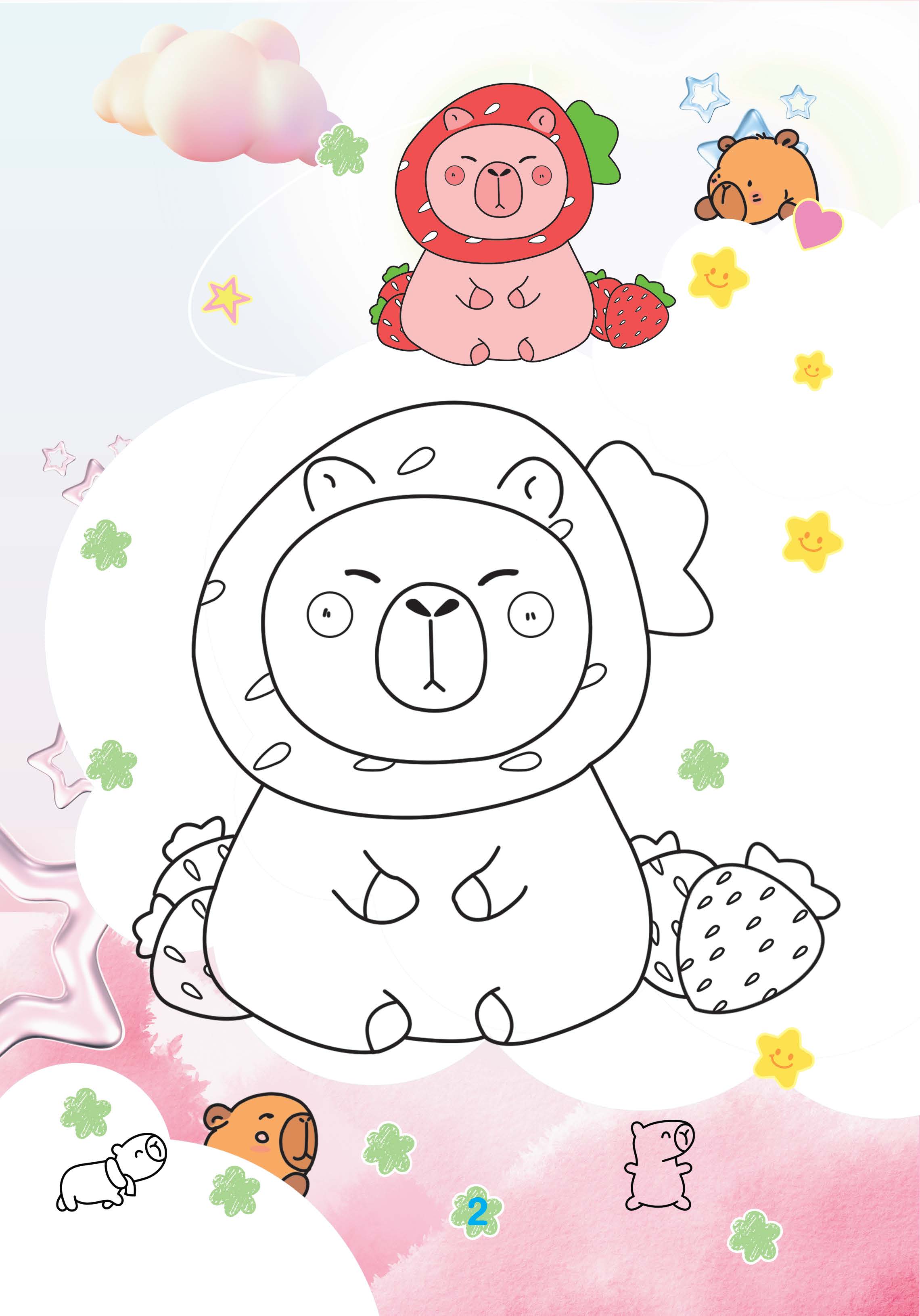 capybara thư giãn - Ảnh 4