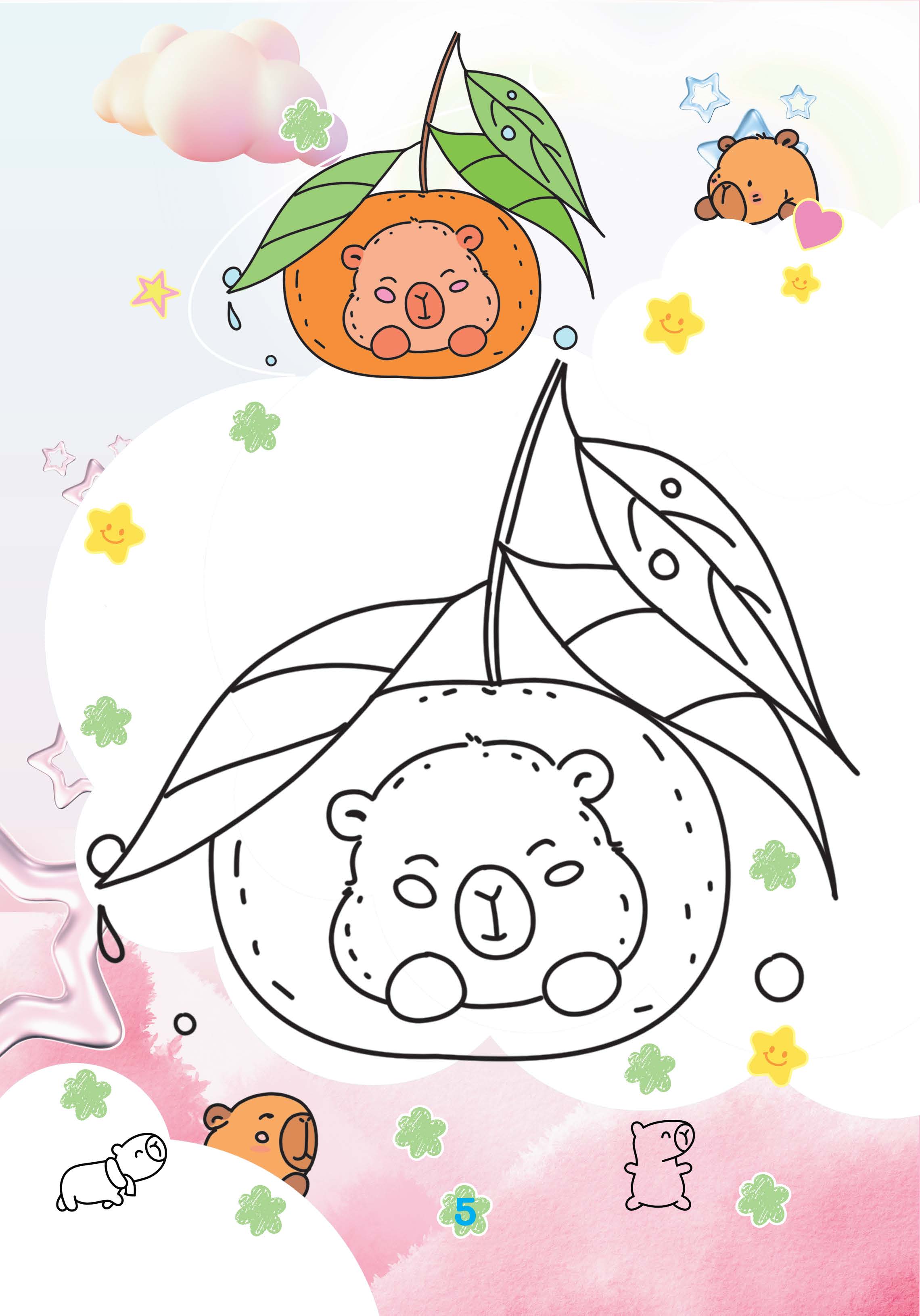 capybara thư giãn - Ảnh 7