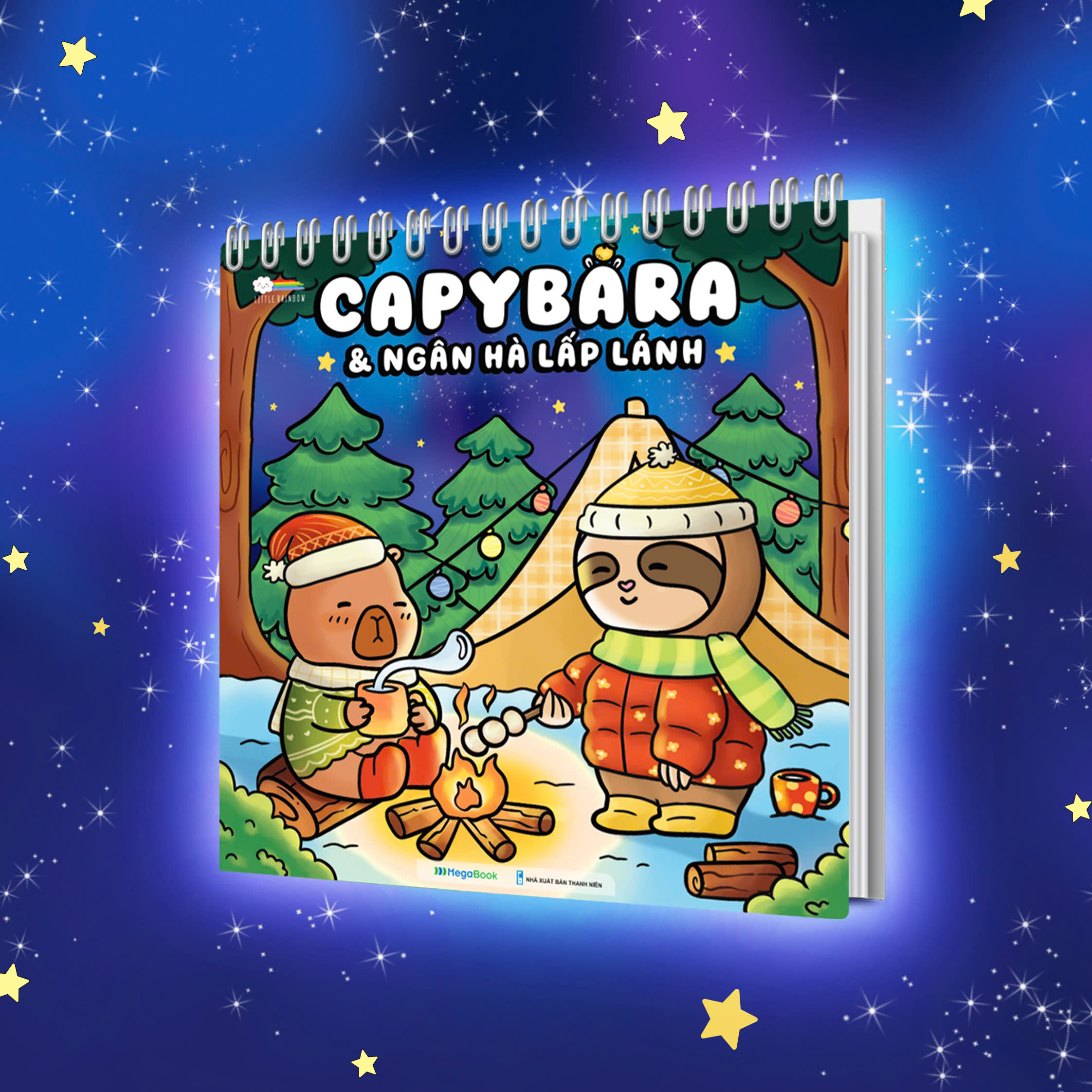 capybara và ngân hà lấp lánh - Ảnh 3