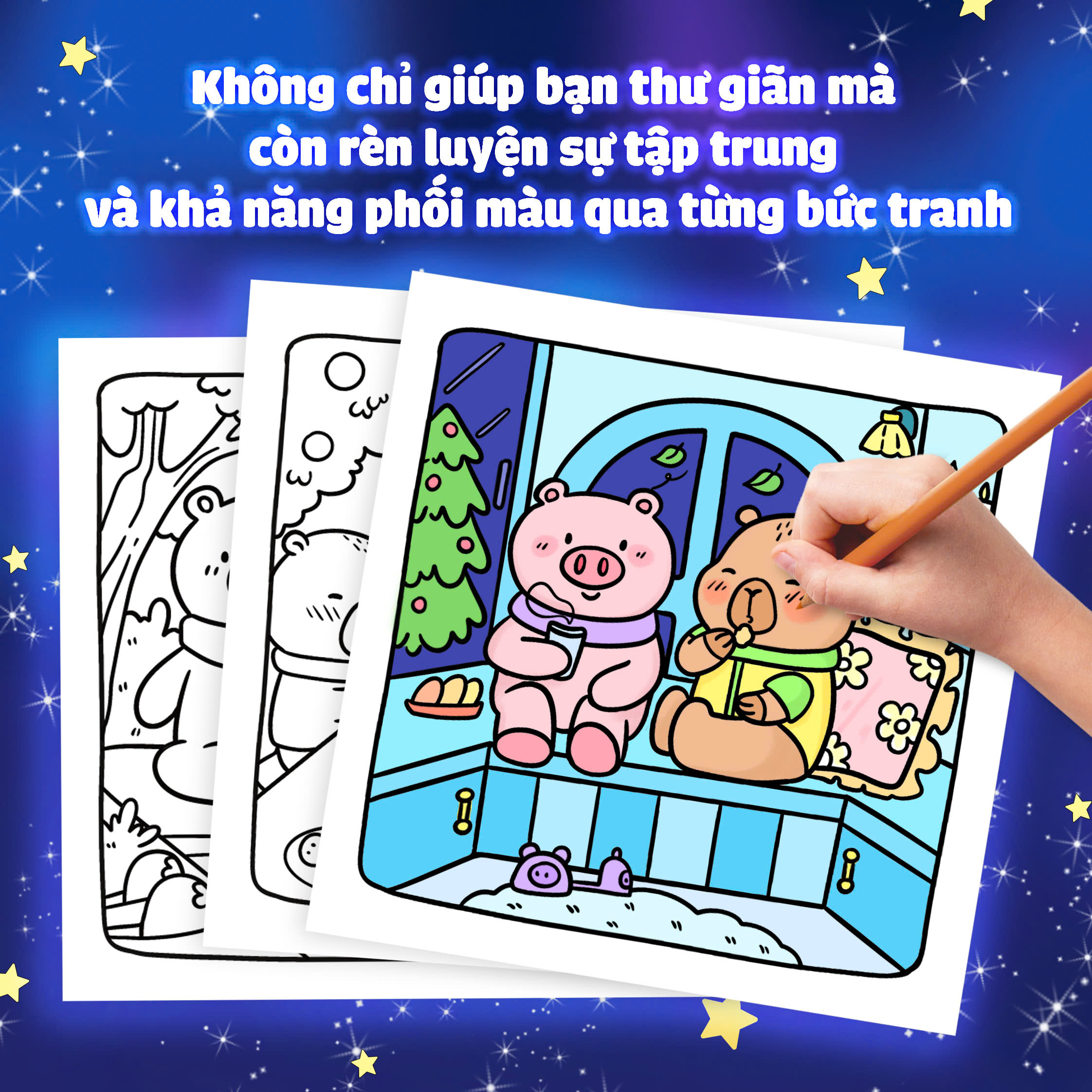 capybara và ngân hà lấp lánh - Ảnh 5