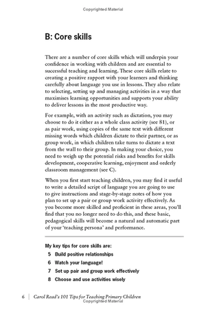 carol readℹs 101 tips for teaching primary children - pocket editions - Ảnh 14