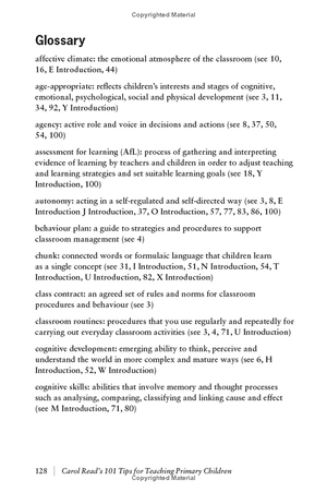 carol readℹs 101 tips for teaching primary children - pocket editions - Ảnh 15