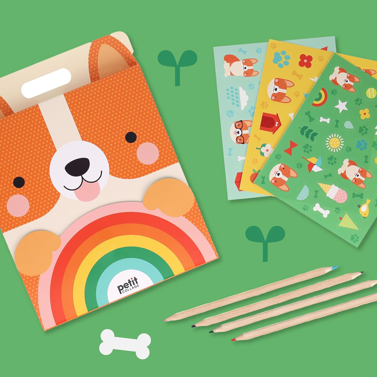 Carry-Along Corgi Sketch Kit - Ảnh 3