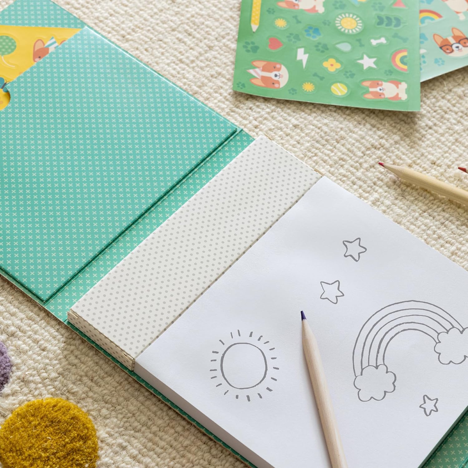 Carry-Along Corgi Sketch Kit - Ảnh 5