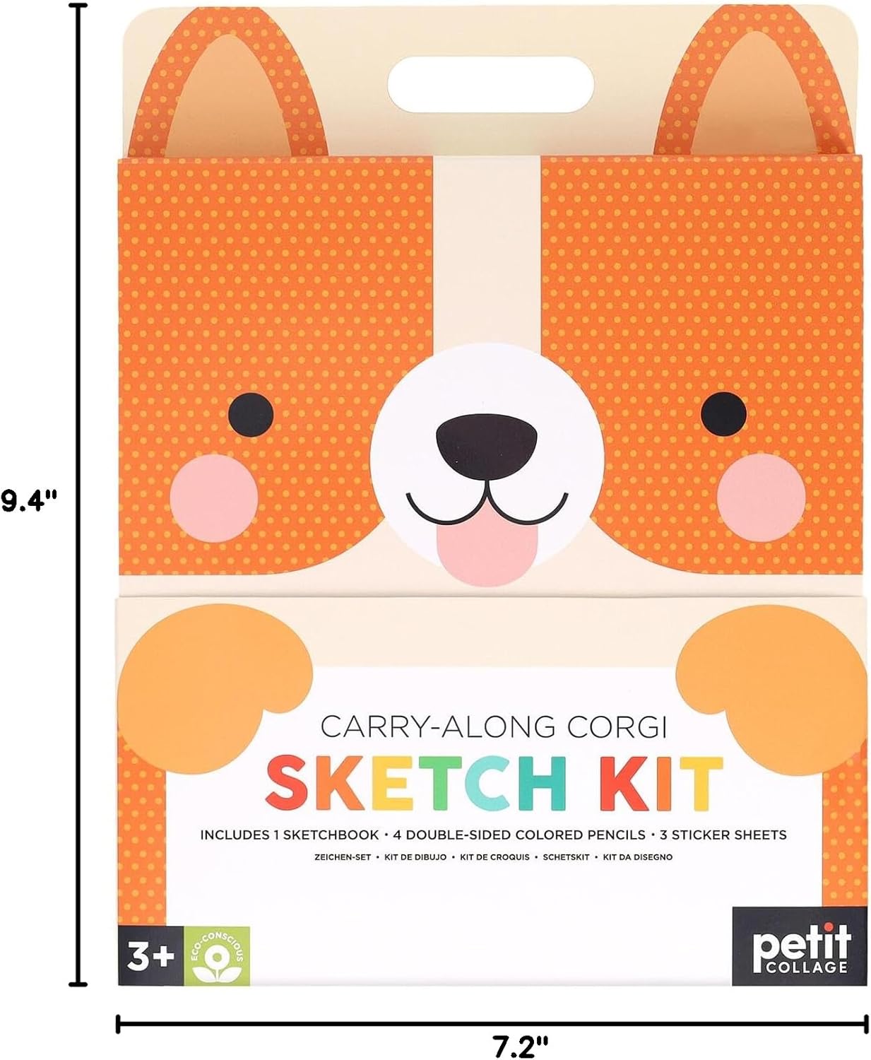 Carry-Along Corgi Sketch Kit - Ảnh 6
