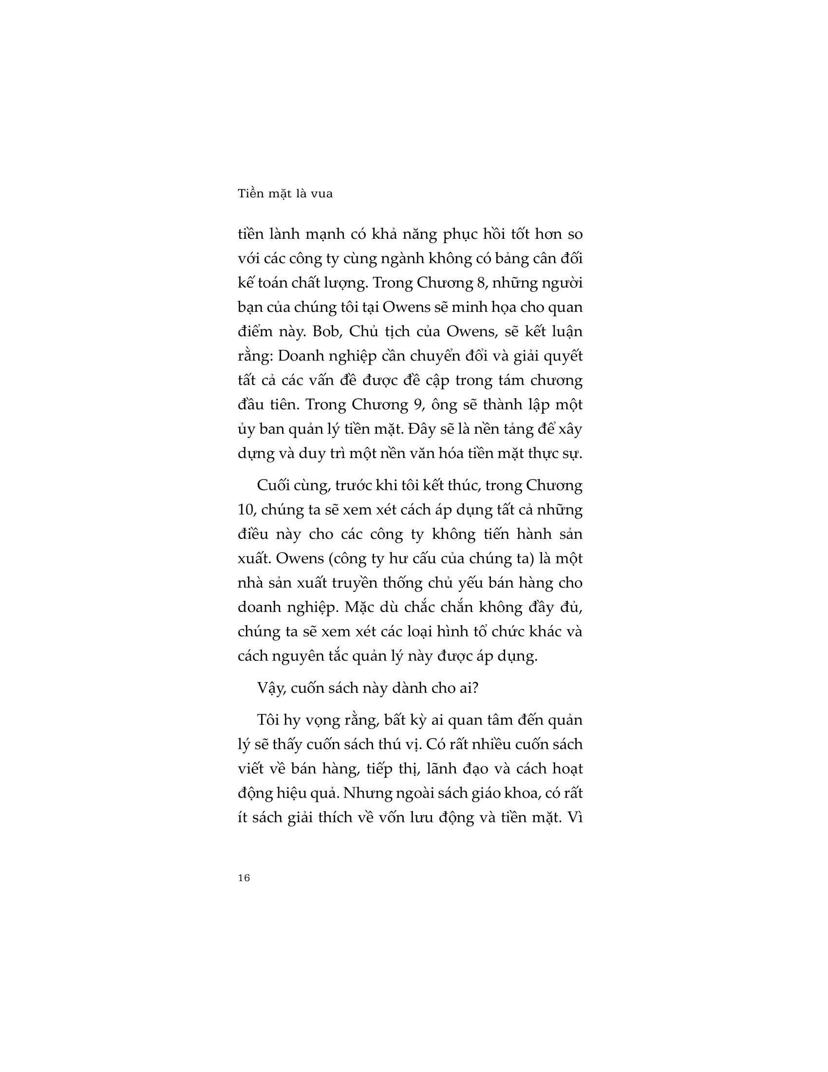 Cash Is King - Tiền Mặt Là Vua - Ảnh 16