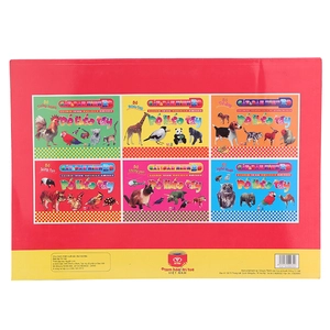 cắt dán hình 3d - bé khéo tay - bộ sáng tạo - Ảnh 8