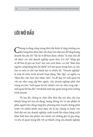 cắt giảm chi phí - quản lý kiểm soát và chuyển đổi phí thành lợi nhuận - Ảnh 10