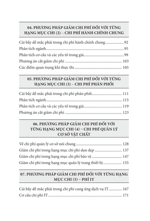 cắt giảm chi phí - quản lý kiểm soát và chuyển đổi phí thành lợi nhuận - Ảnh 7