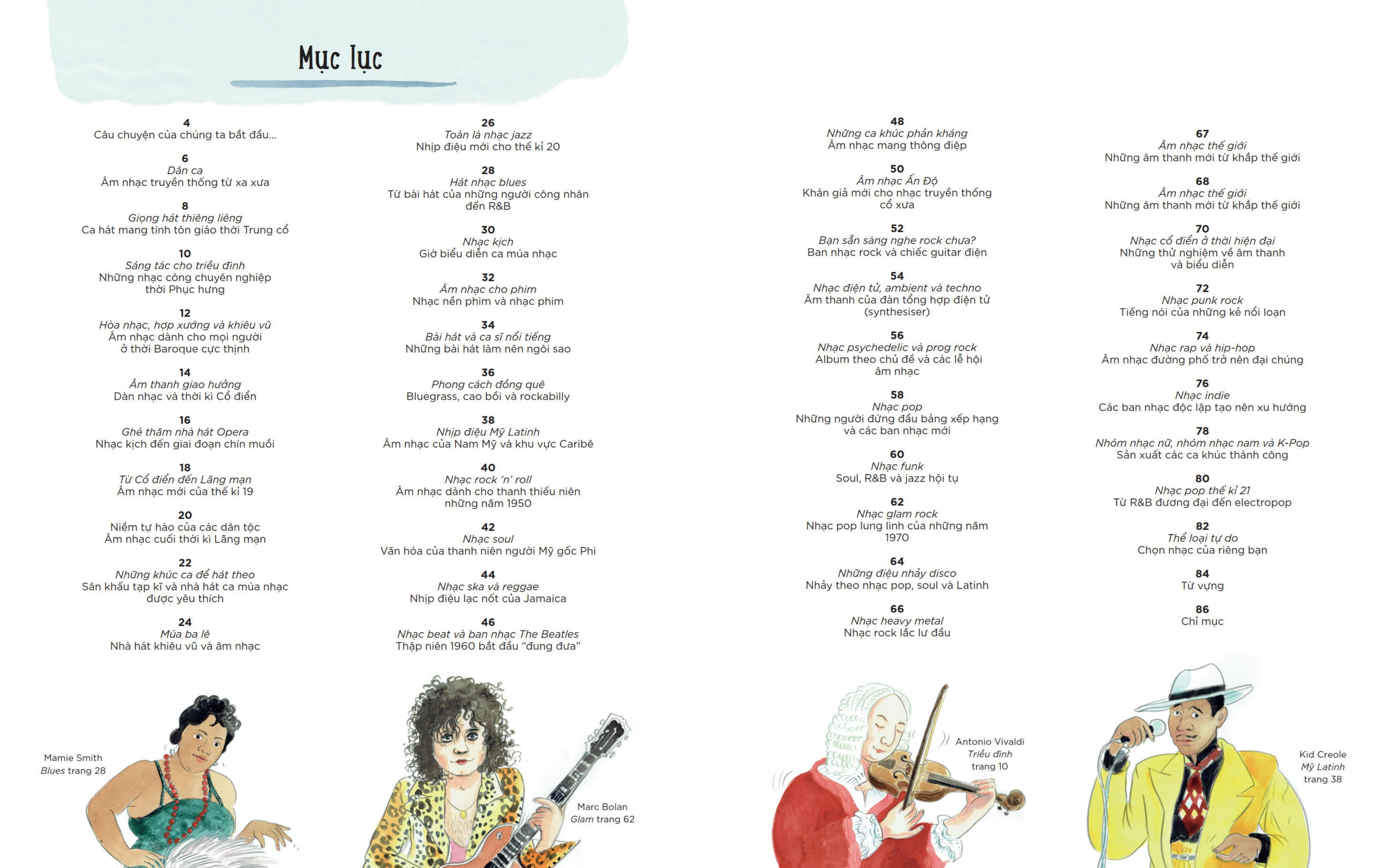 câu chuyện âm nhạc - lịch sử âm nhạc dành cho trẻ em - bìa cứng - Ảnh 3