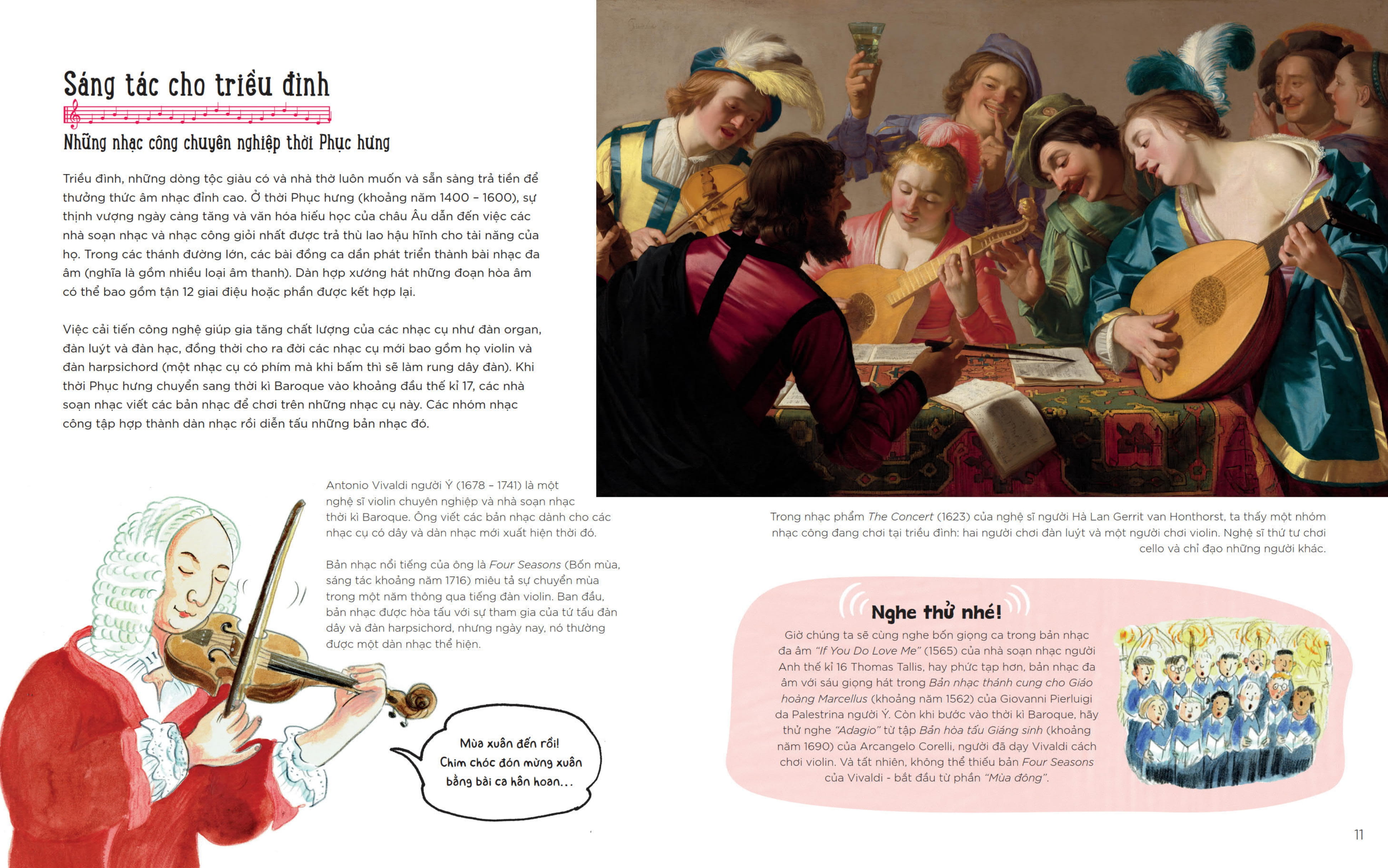 câu chuyện âm nhạc - lịch sử âm nhạc dành cho trẻ em - bìa cứng - Ảnh 7