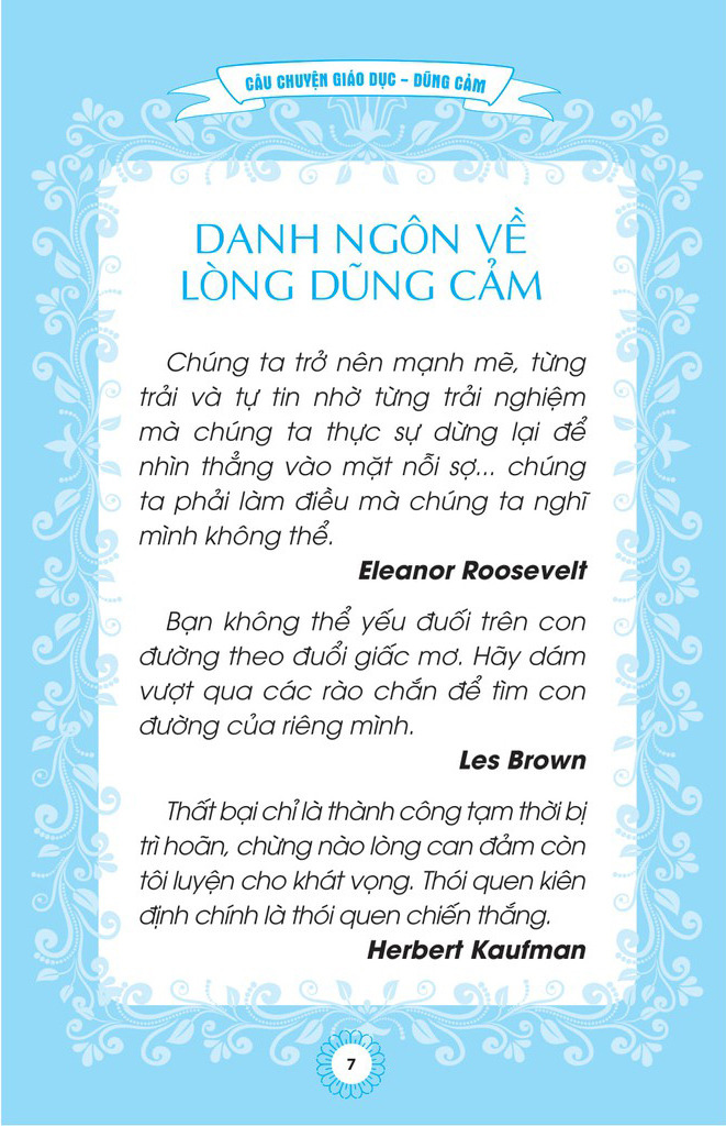 câu chuyện giáo dục - dũng cảm - Ảnh 4
