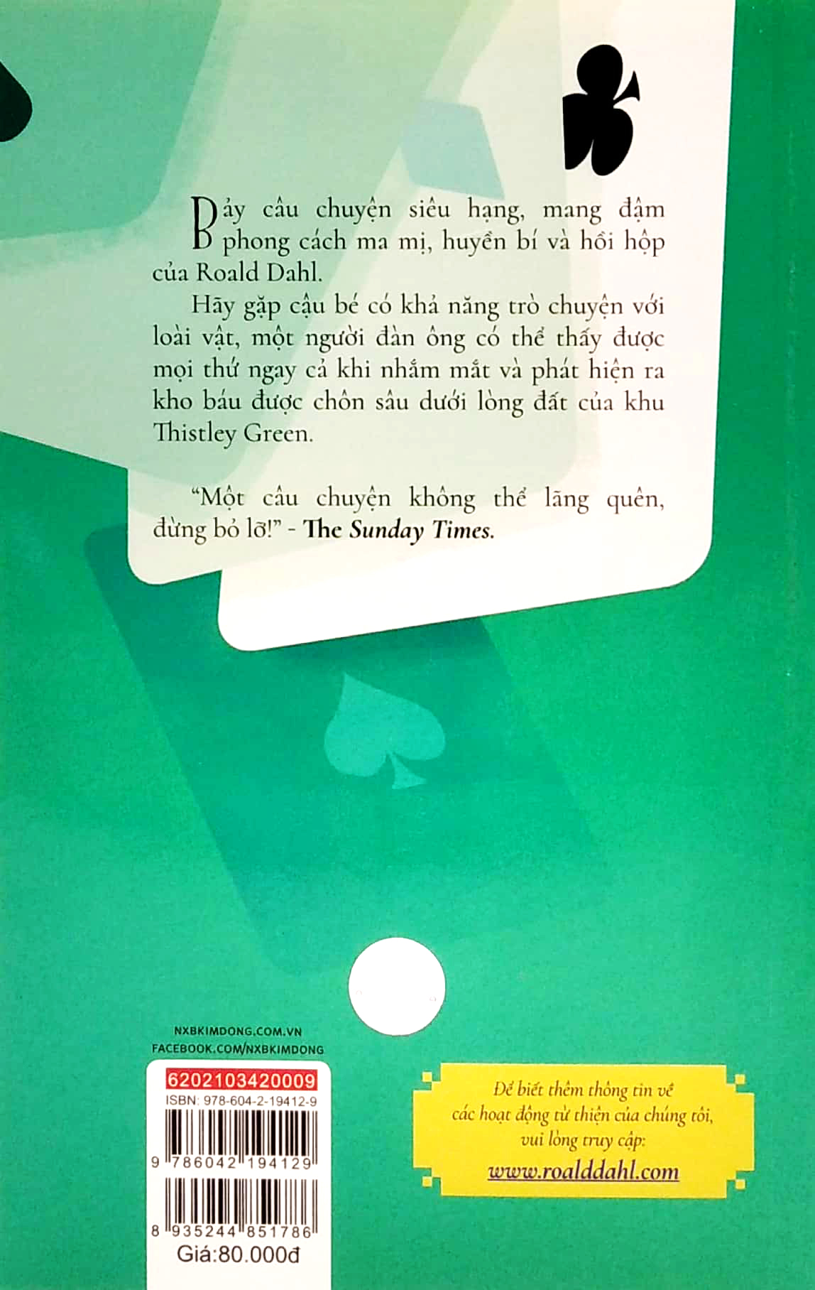 câu chuyện kì diệu về henry sugar và sáu chuyện khác (tái bản 2021) - Ảnh 6