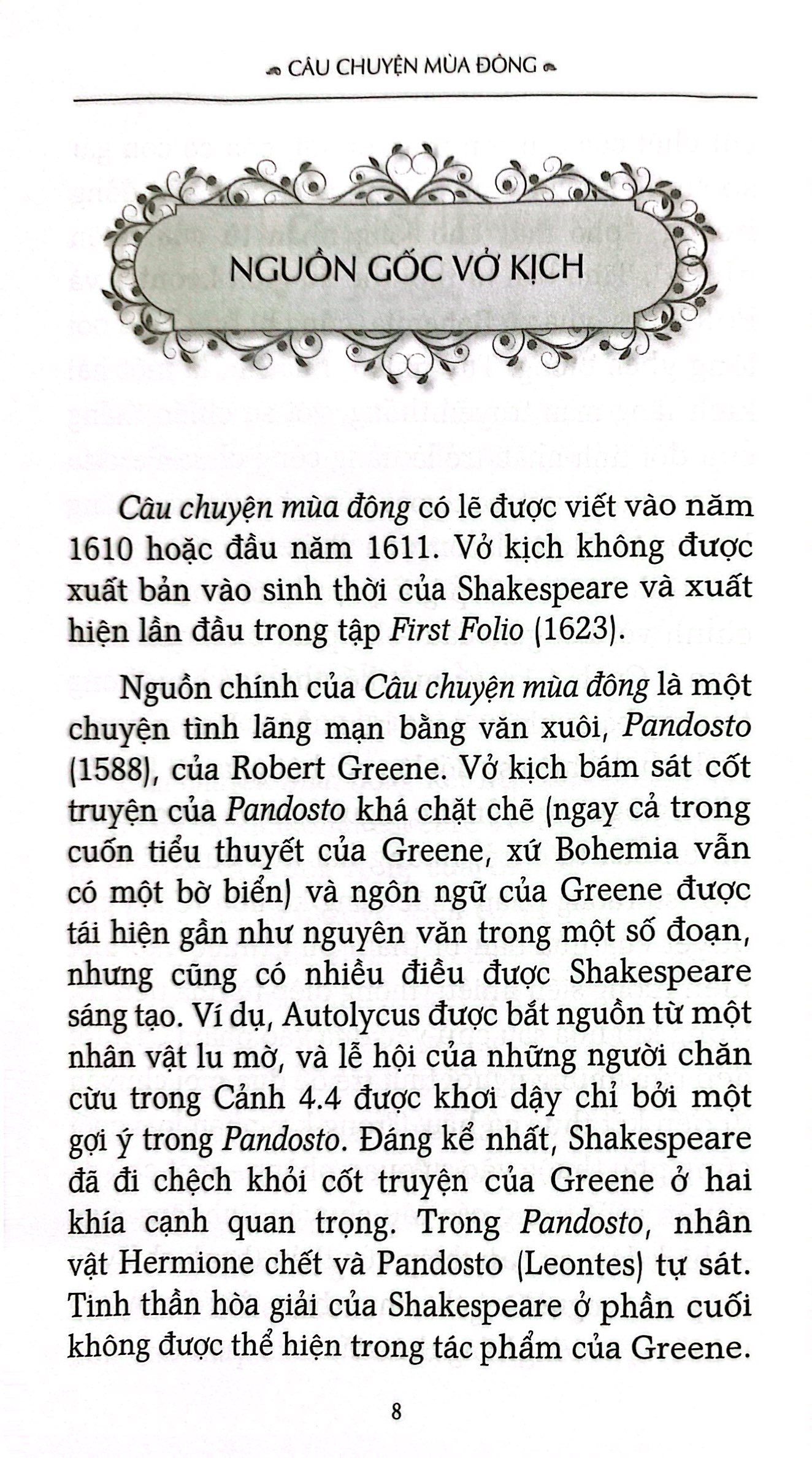 câu chuyện mùa đông - the winter's tale - Ảnh 6