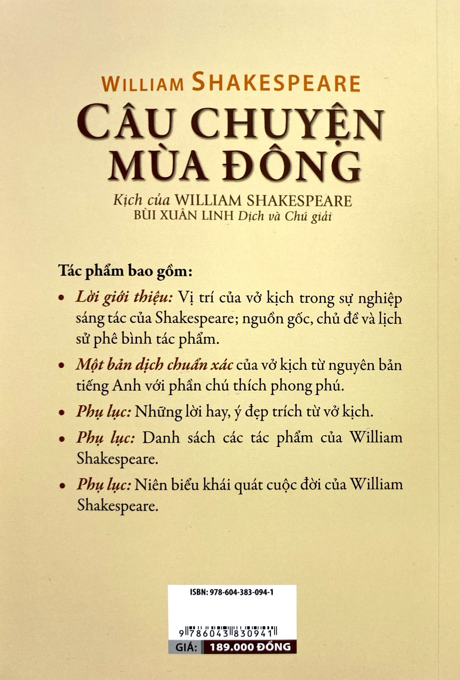 câu chuyện mùa đông - the winter's tale - Ảnh 8
