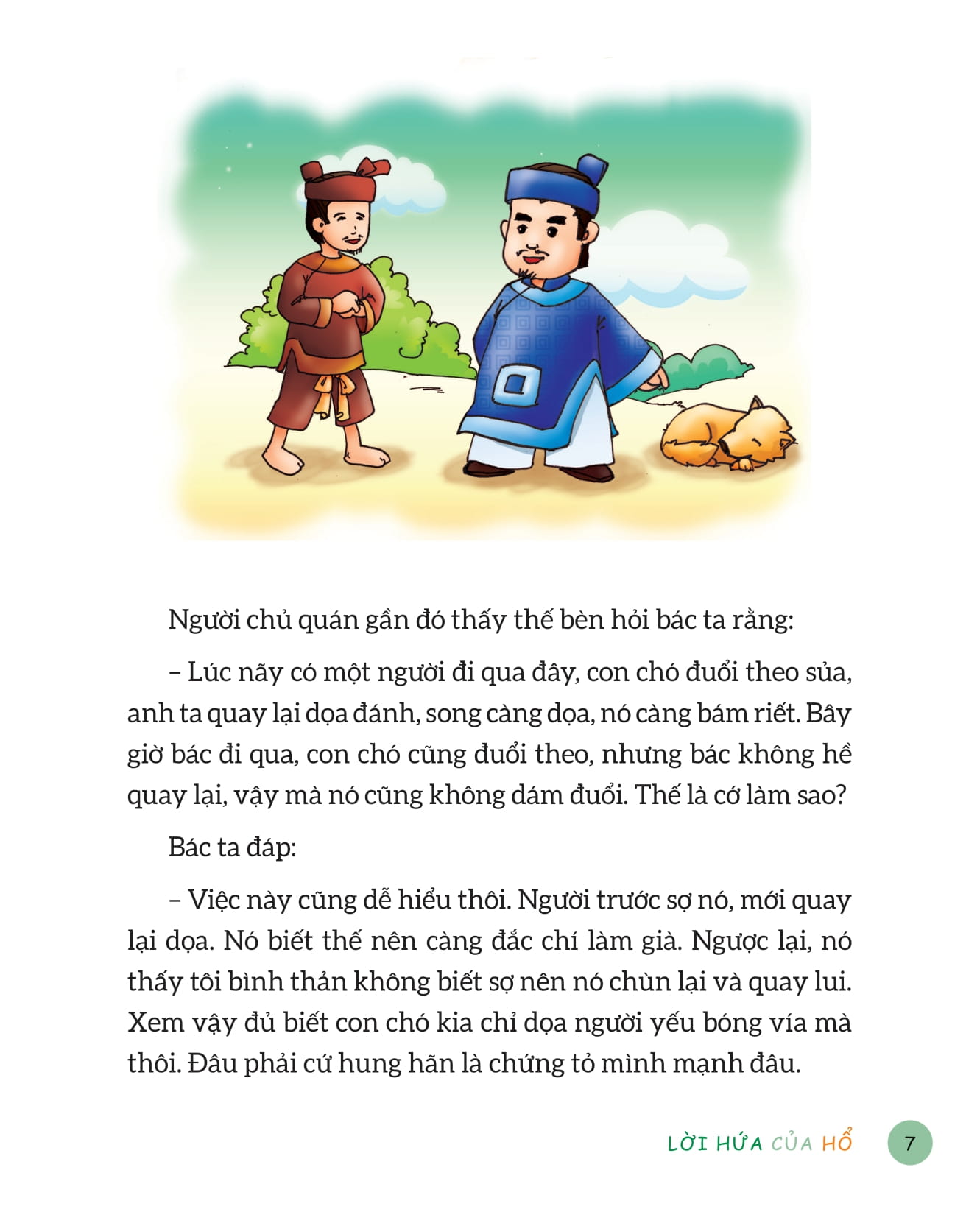 câu chuyện nhỏ bài học lớn - lời hứa của hổ - Ảnh 6