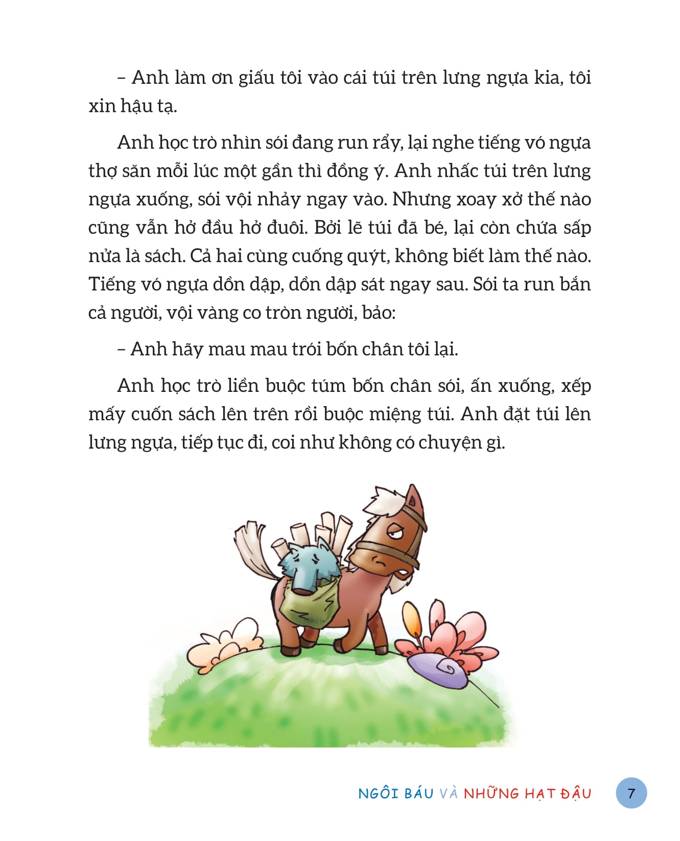 câu chuyện nhỏ bài học lớn - ngôi báu và những hạt đậu - Ảnh 6