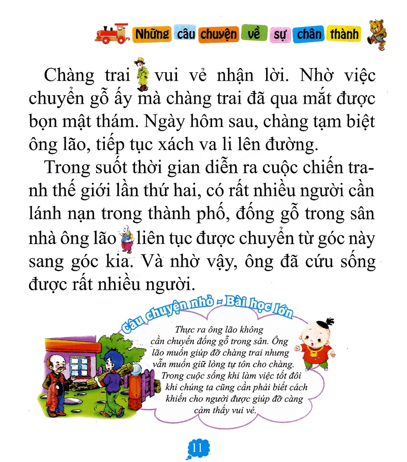câu chuyện nhỏ bài học lớn - những câu chuyện về sự chân thành - Ảnh 9