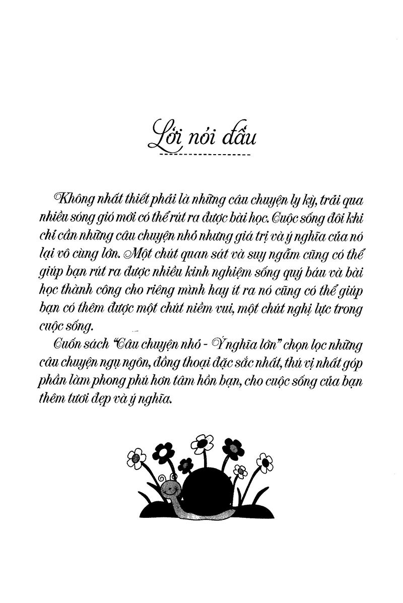 câu chuyện nhỏ ý nghĩa lớn - Ảnh 2