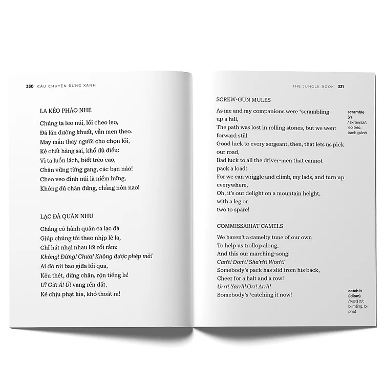 Câu Chuyện Rừng Xanh - The Jungle Book - Song Ngữ Việt-Anh - Ảnh 6