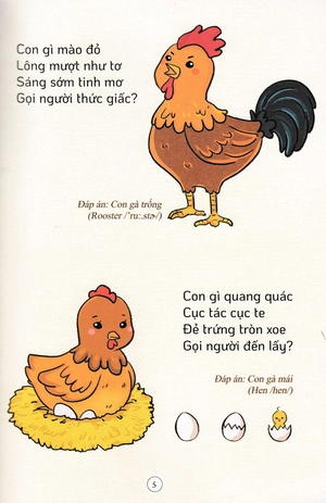 câu đố dân gian - động vật và thực vật (dành cho bé từ 3-6 tuổi) - Ảnh 7