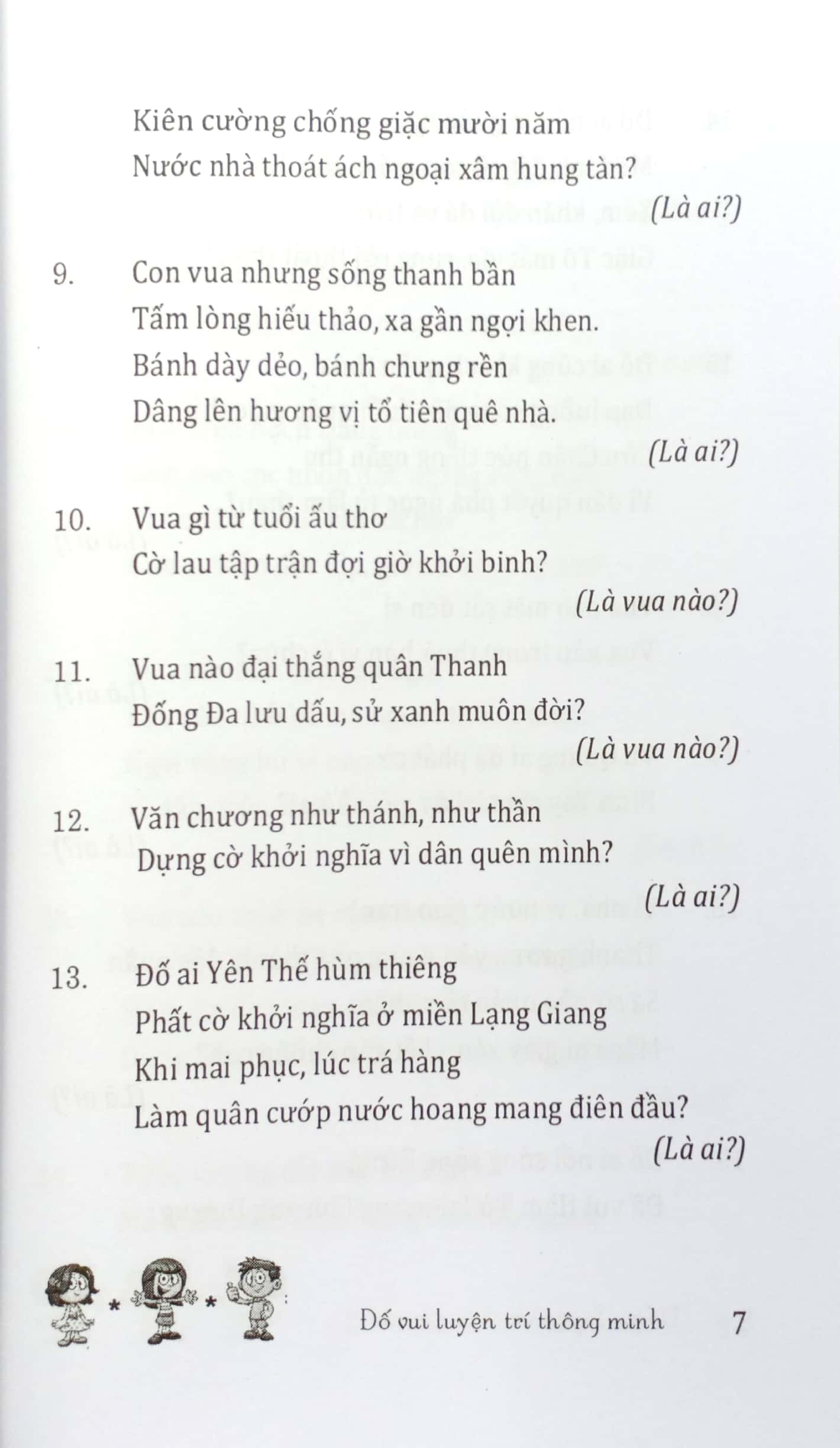 câu đố luyện trí thông minh - nhân vật, địa danh - Ảnh 5