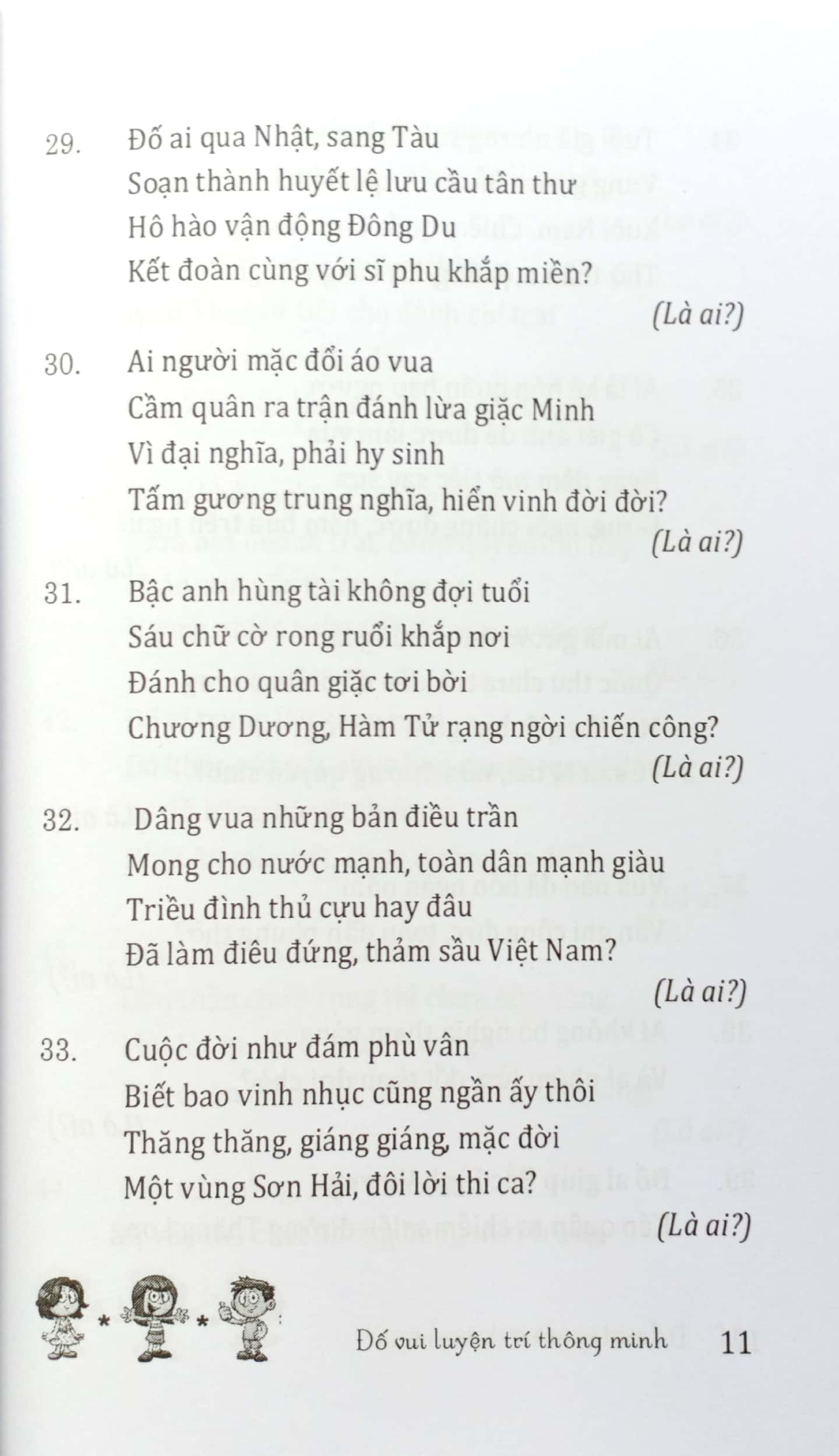 câu đố luyện trí thông minh - nhân vật, địa danh - Ảnh 9