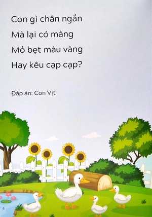 câu đố tư duy cho trẻ tập nói - tập đọc - Ảnh 3