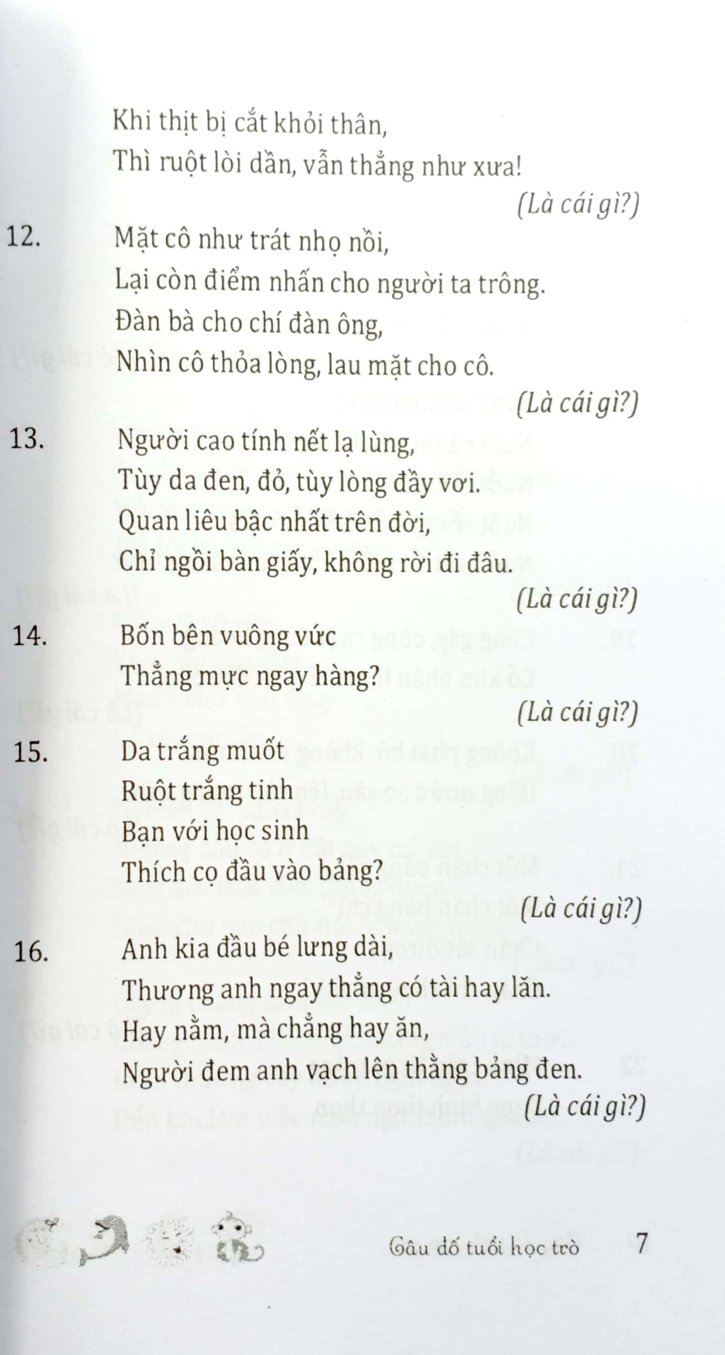 câu đố tuổi học trò - Ảnh 5