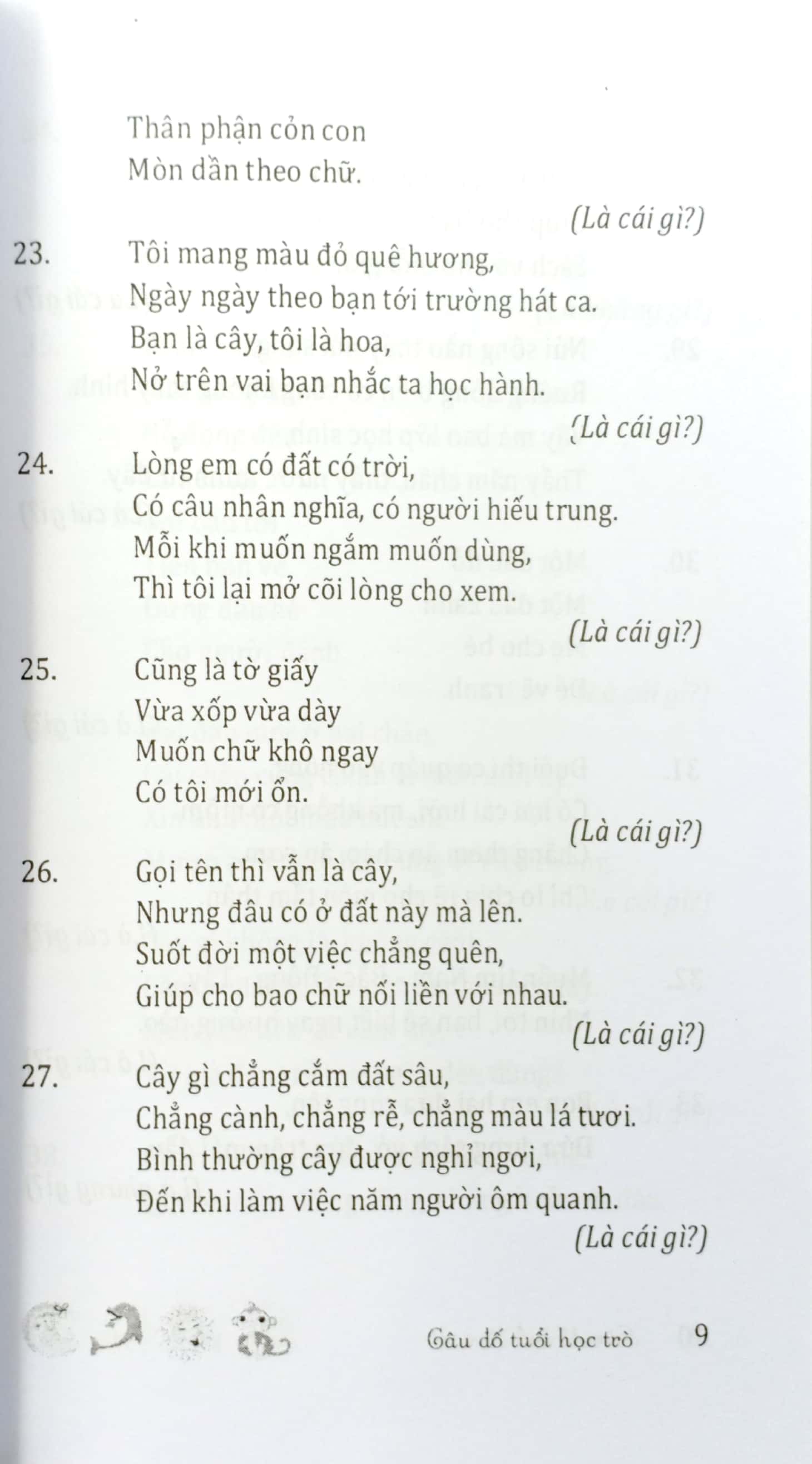câu đố tuổi học trò - Ảnh 7