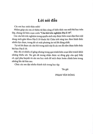 câu hỏi trắc nghiệm địa lí 10 (chân trời) - Ảnh 4