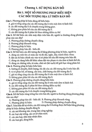 câu hỏi trắc nghiệm địa lí 10 (chân trời) - Ảnh 5