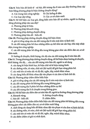 câu hỏi trắc nghiệm địa lí 10 (chân trời) - Ảnh 6