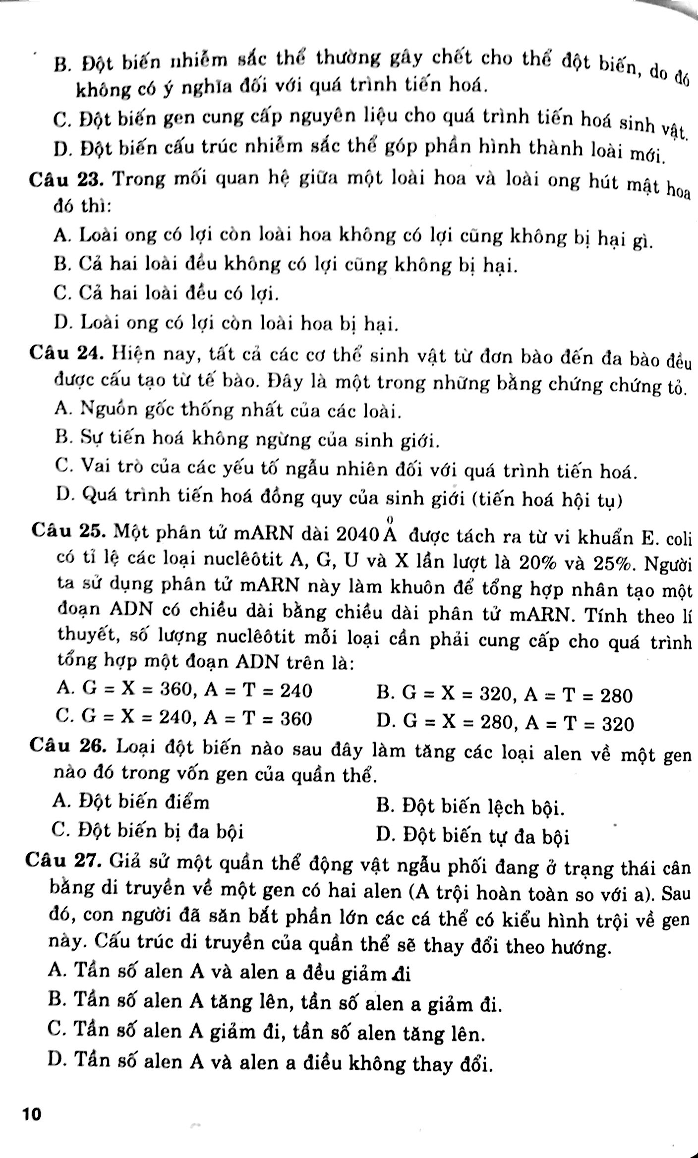 cấu trúc các dạng đttn sinh học 12 - Ảnh 7