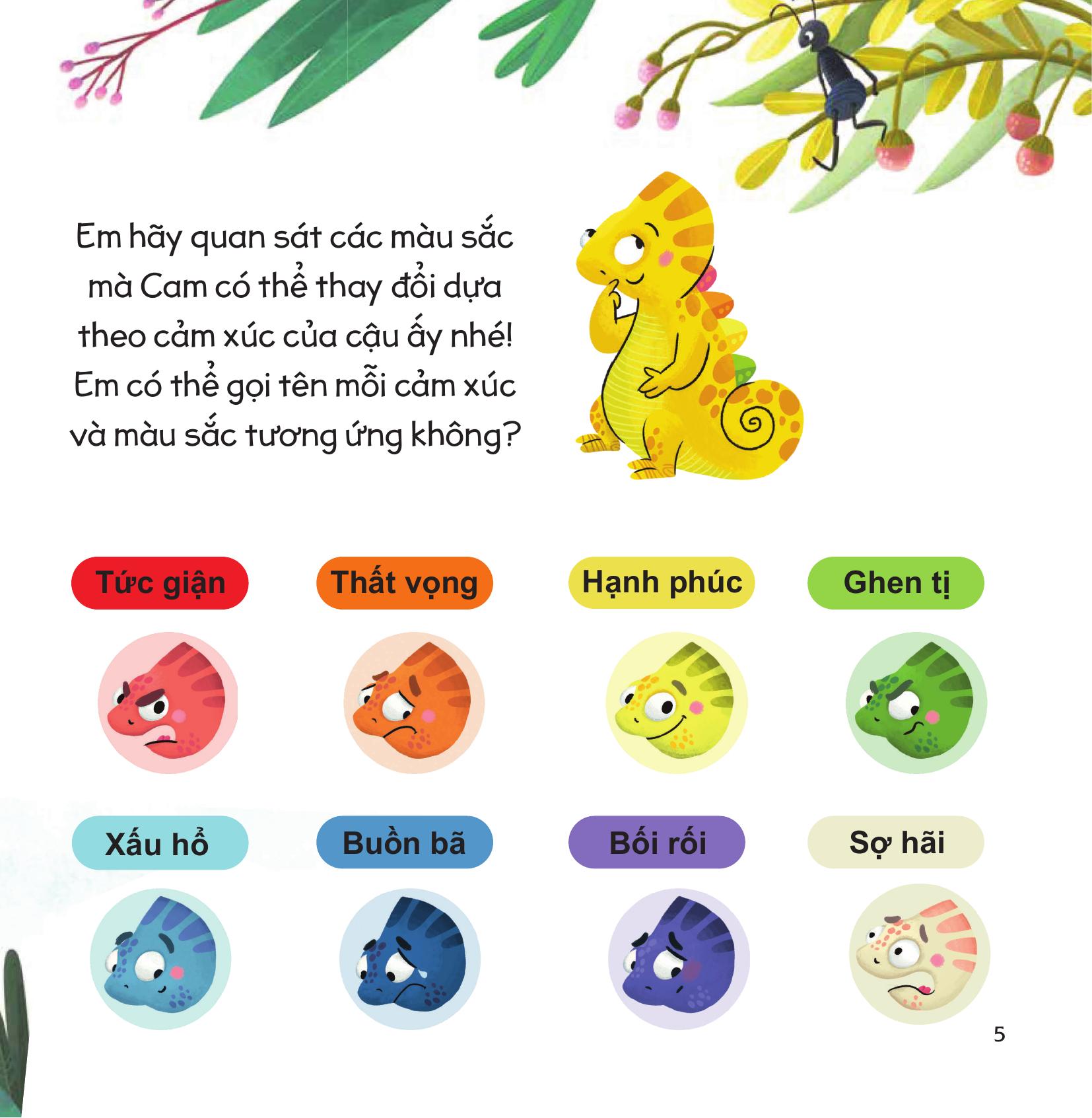 cầu vồng cảm xúc - giúp bé dễ dàng thấu hiểu các cảm xúc thông qua màu sắc - đối mặt với những nỗi sợ - Ảnh 4