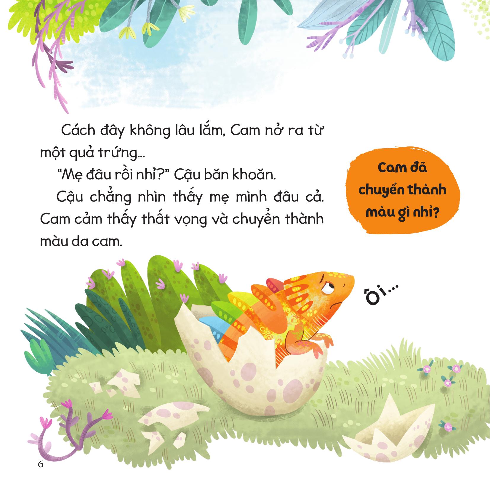 cầu vồng cảm xúc - giúp bé dễ dàng thấu hiểu các cảm xúc thông qua màu sắc - đối mặt với những nỗi sợ - Ảnh 5